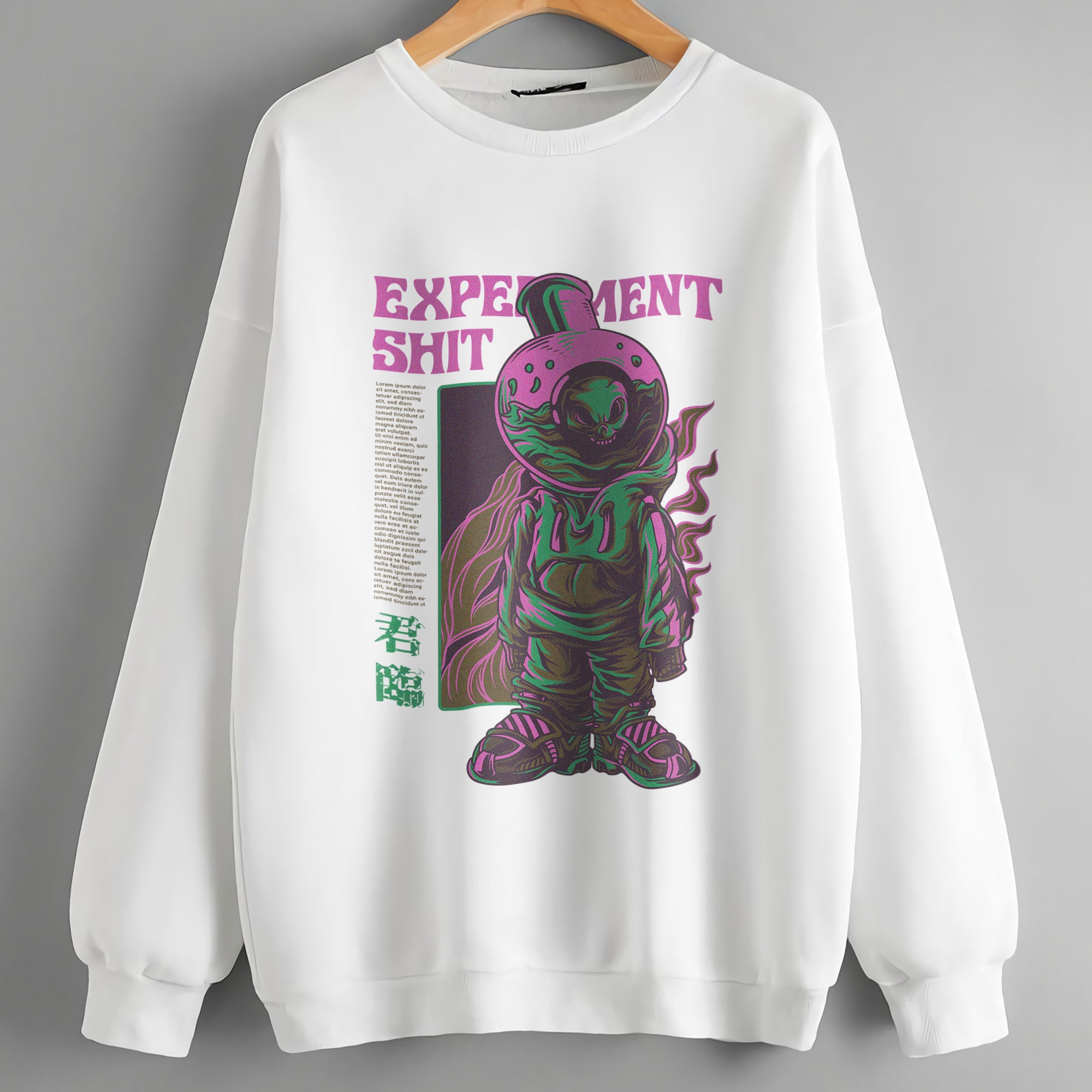 Youth Sweatshirt Experiment Shit