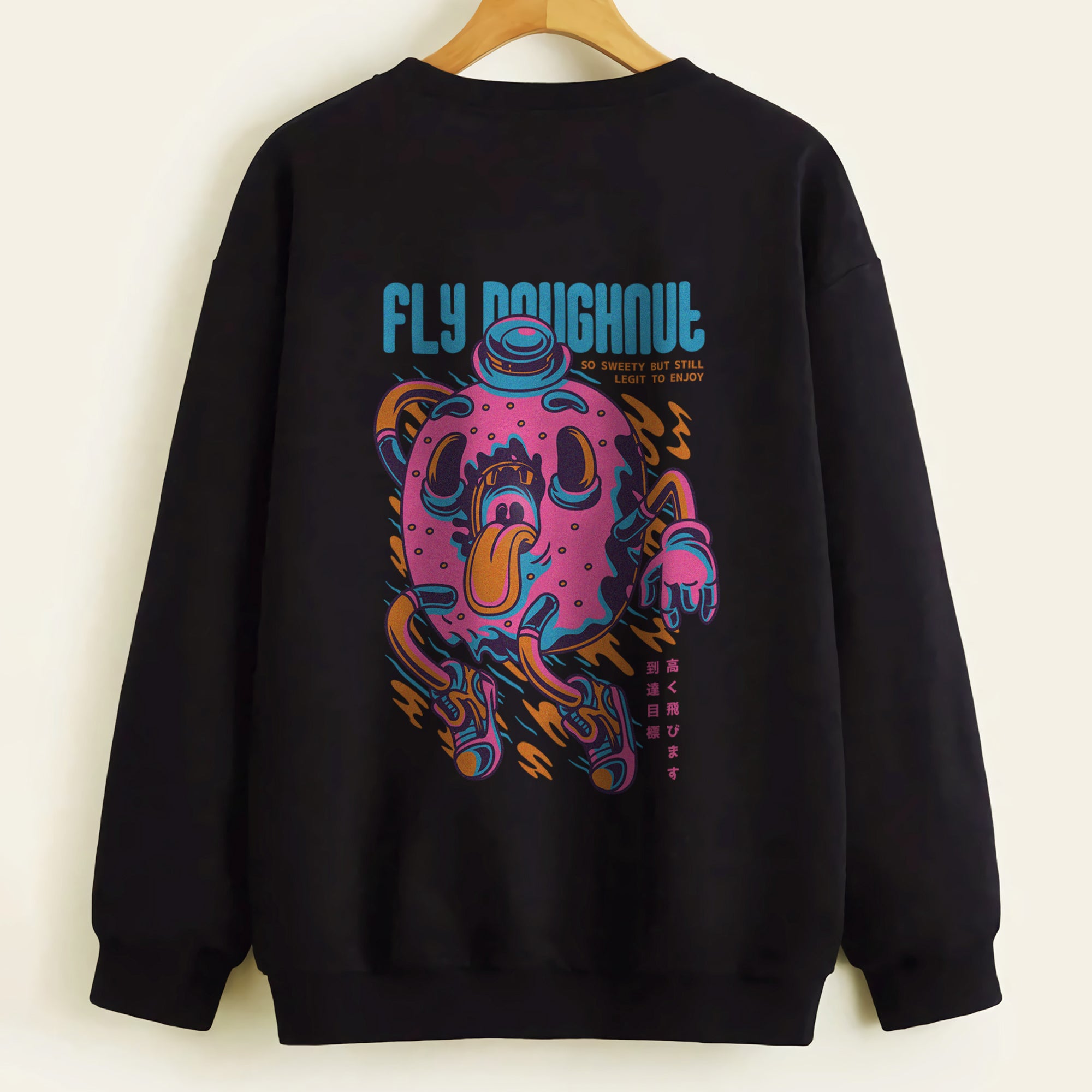 Youth Sweatshirt Fly Doughtnut