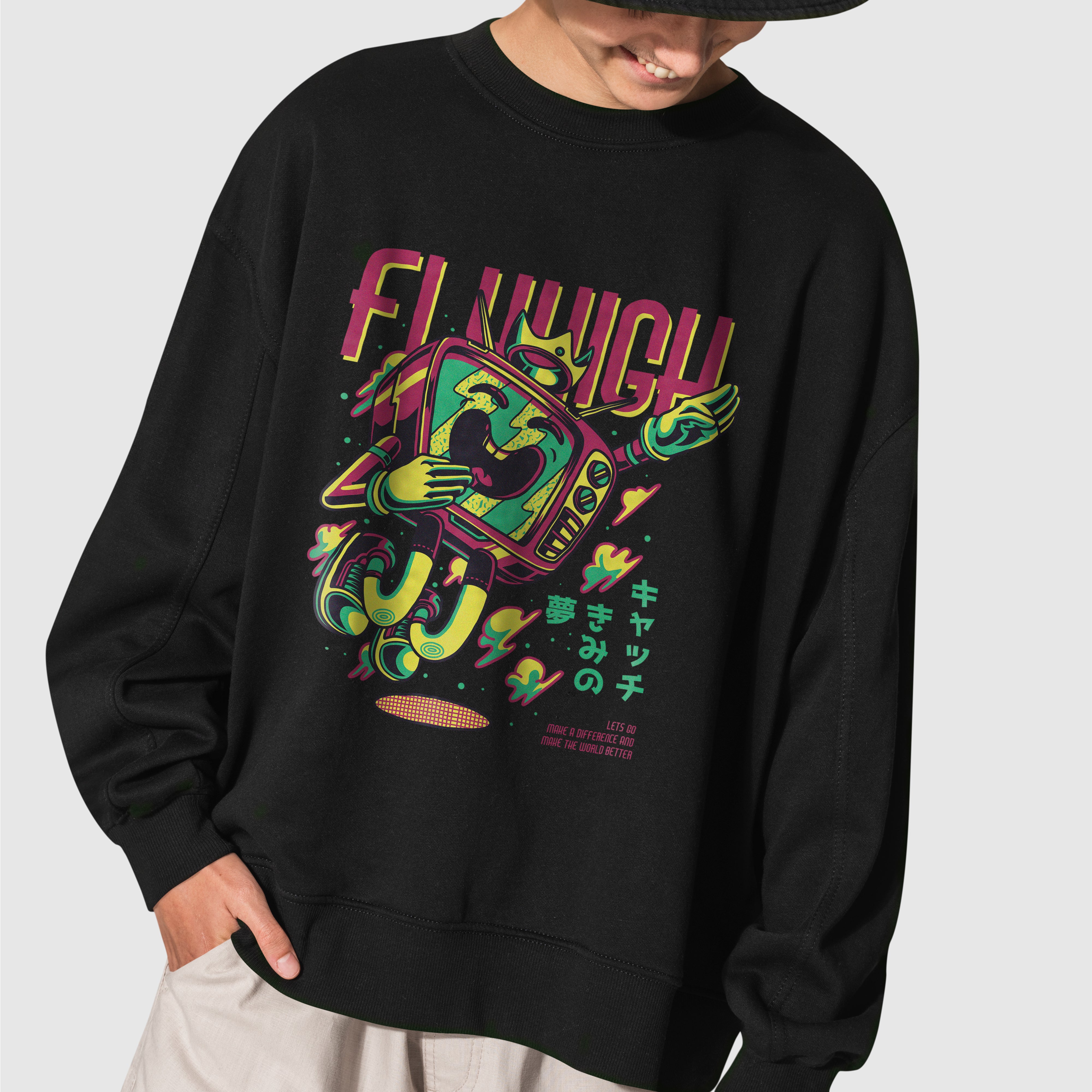 Youth Sweatshirt Fly High