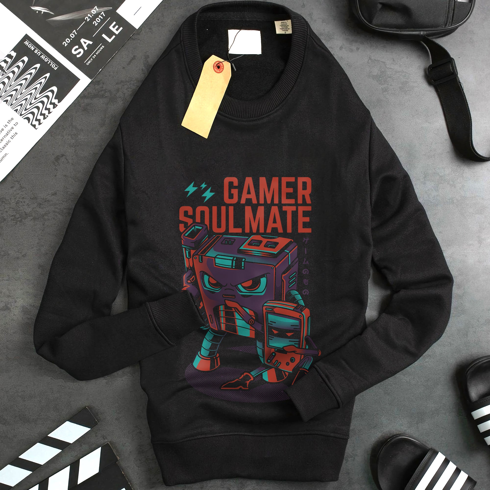 Youth Sweatshirt Gamer Soulmate