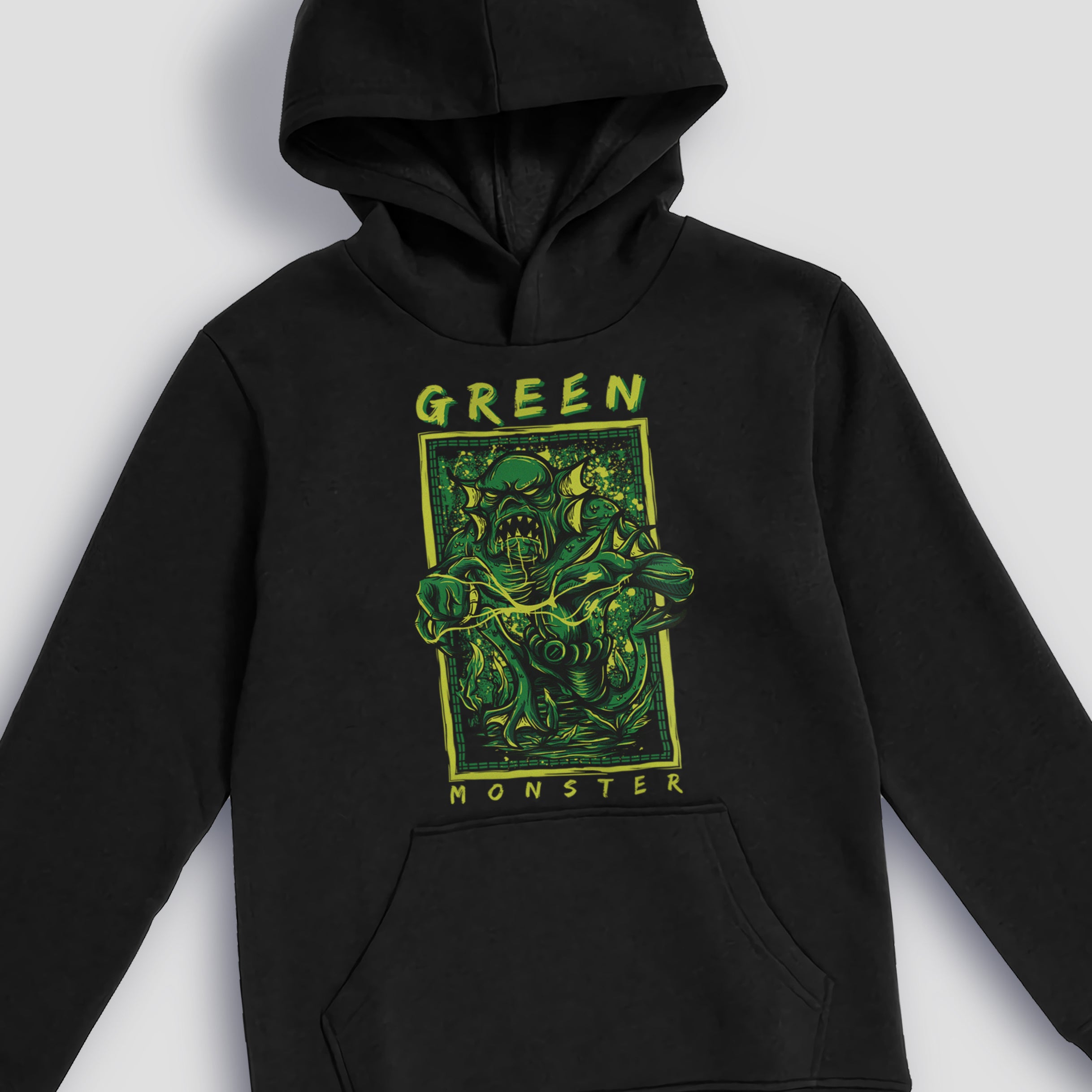 Youth Hoodie Green Monster