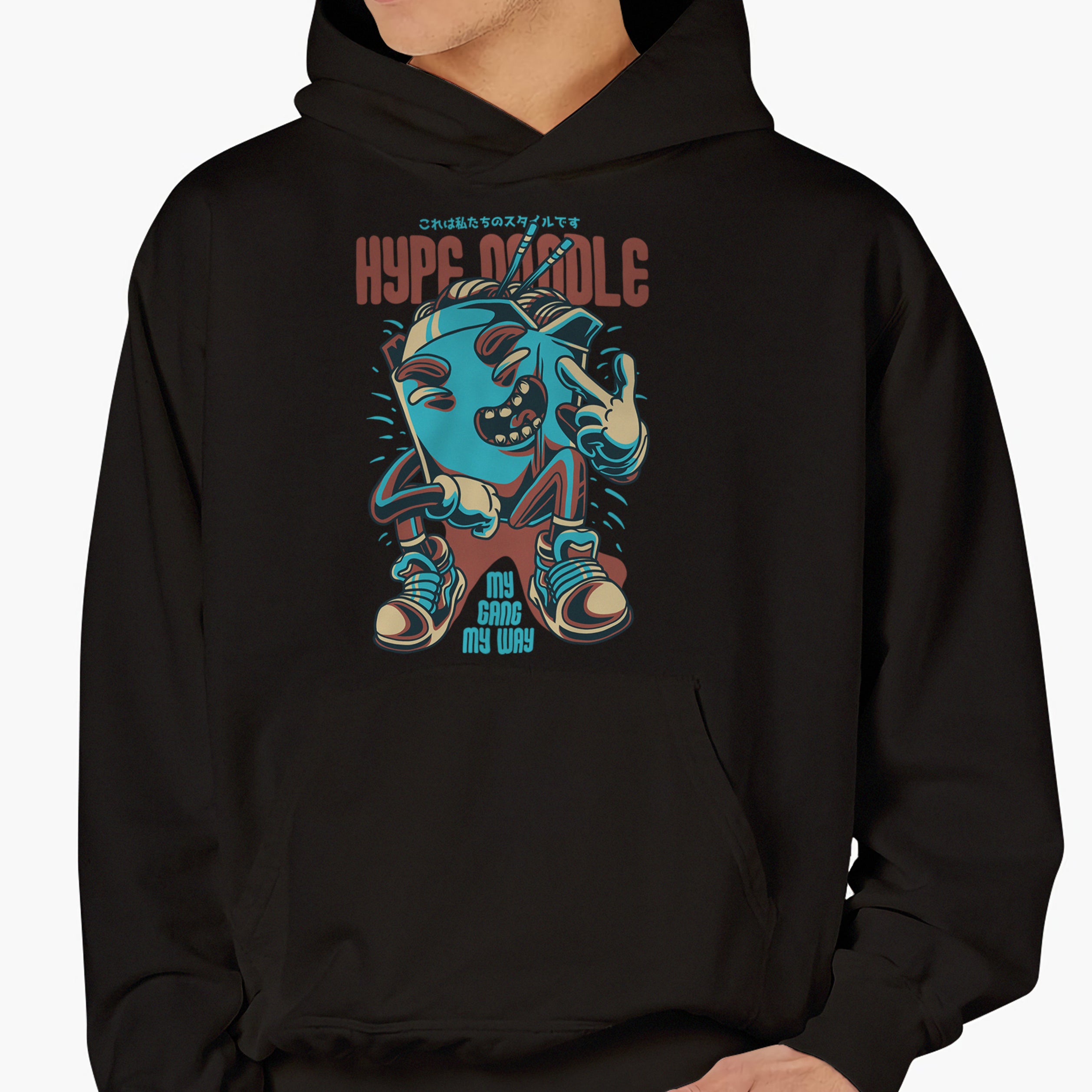 Youth Hoodie Hype Noodle