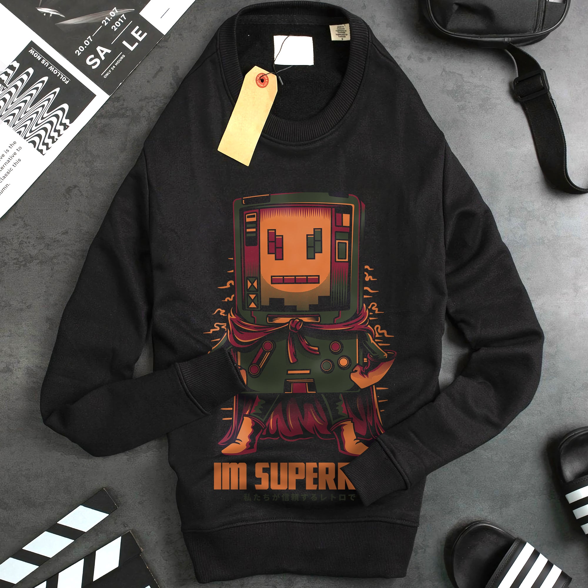 Youth Sweatshirt I'm Superman