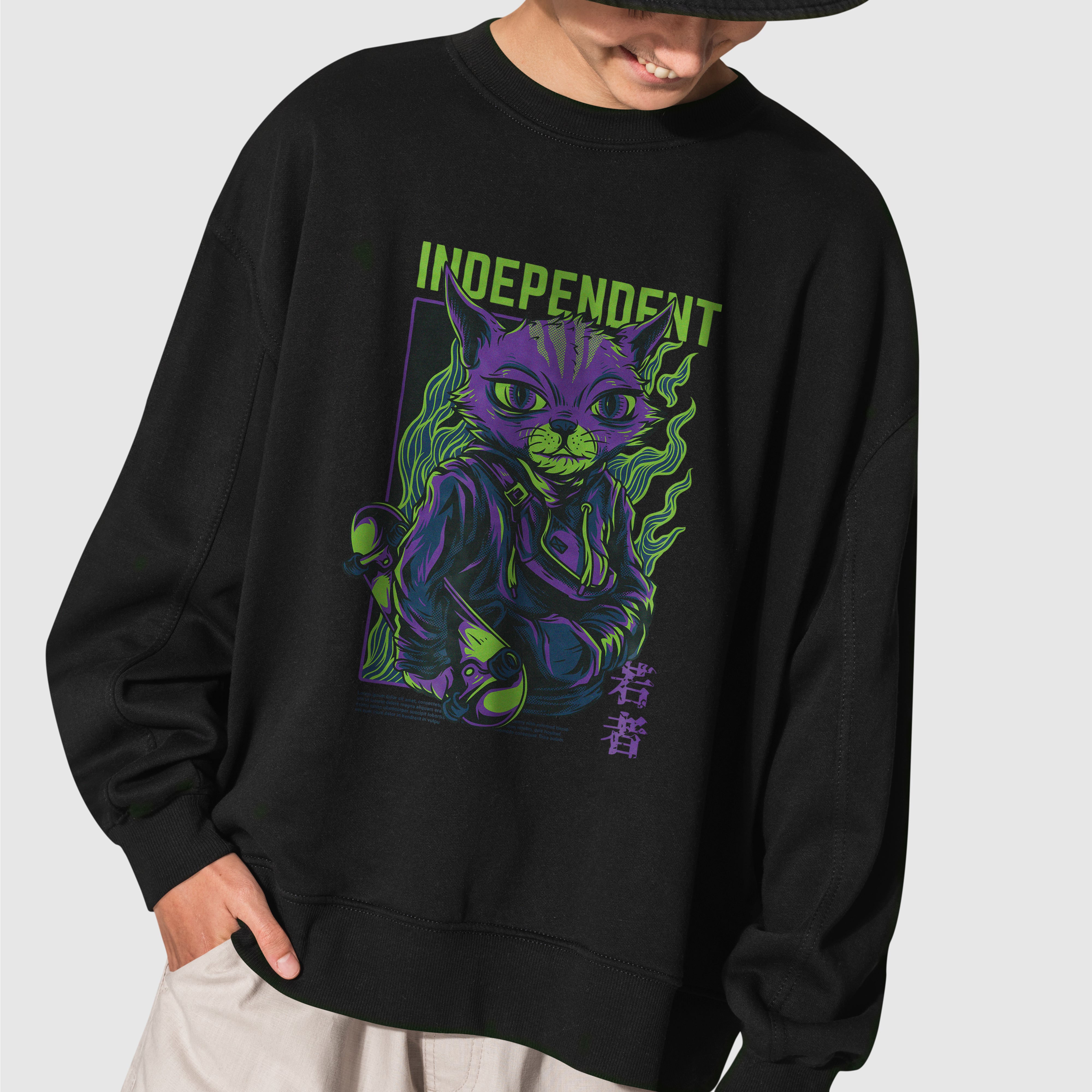 Sweat-shirt Jeune Indépendant