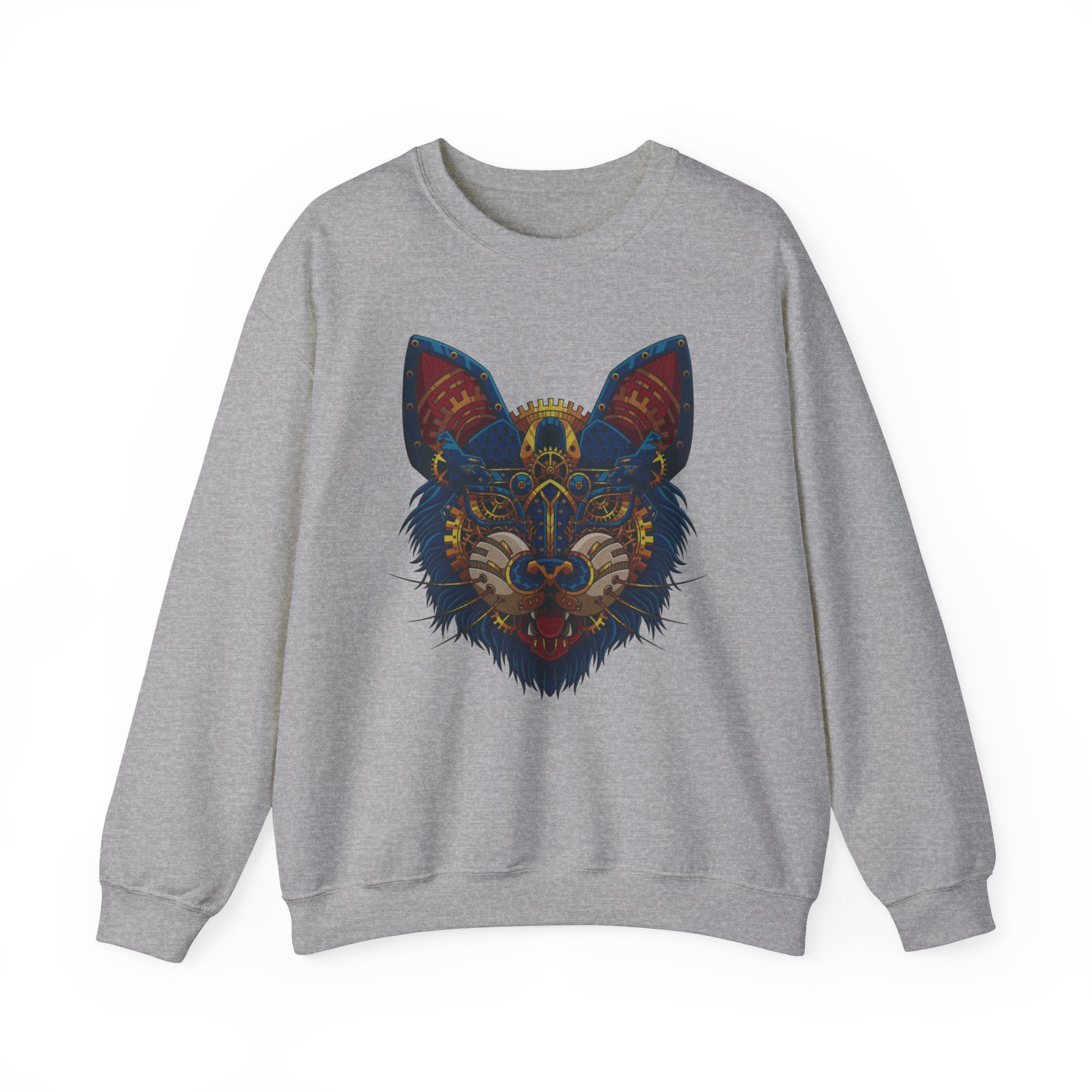 Embroidery sweatshirt Steampunk Cat Essential