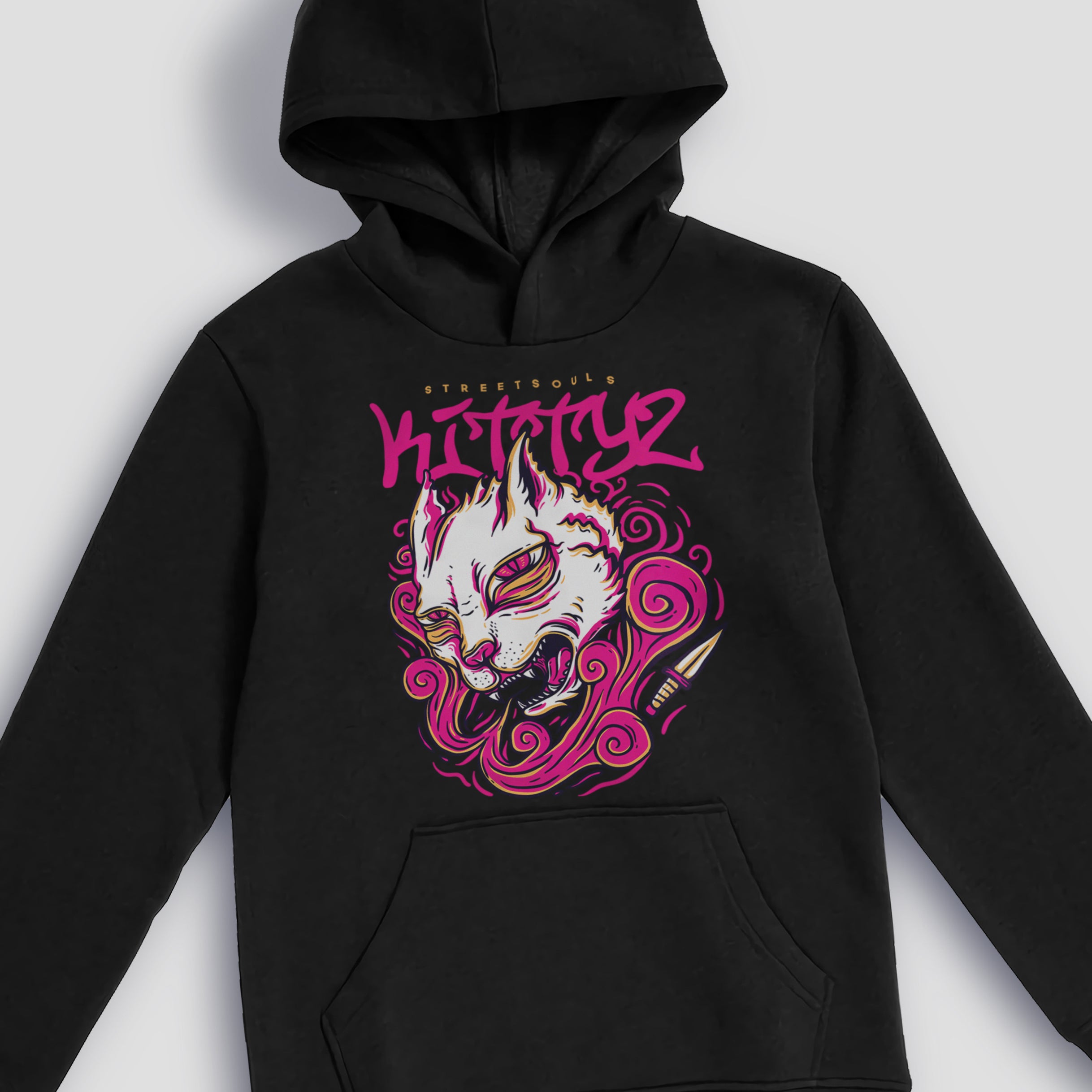 Sweat à capuche pour jeunes Kittyz