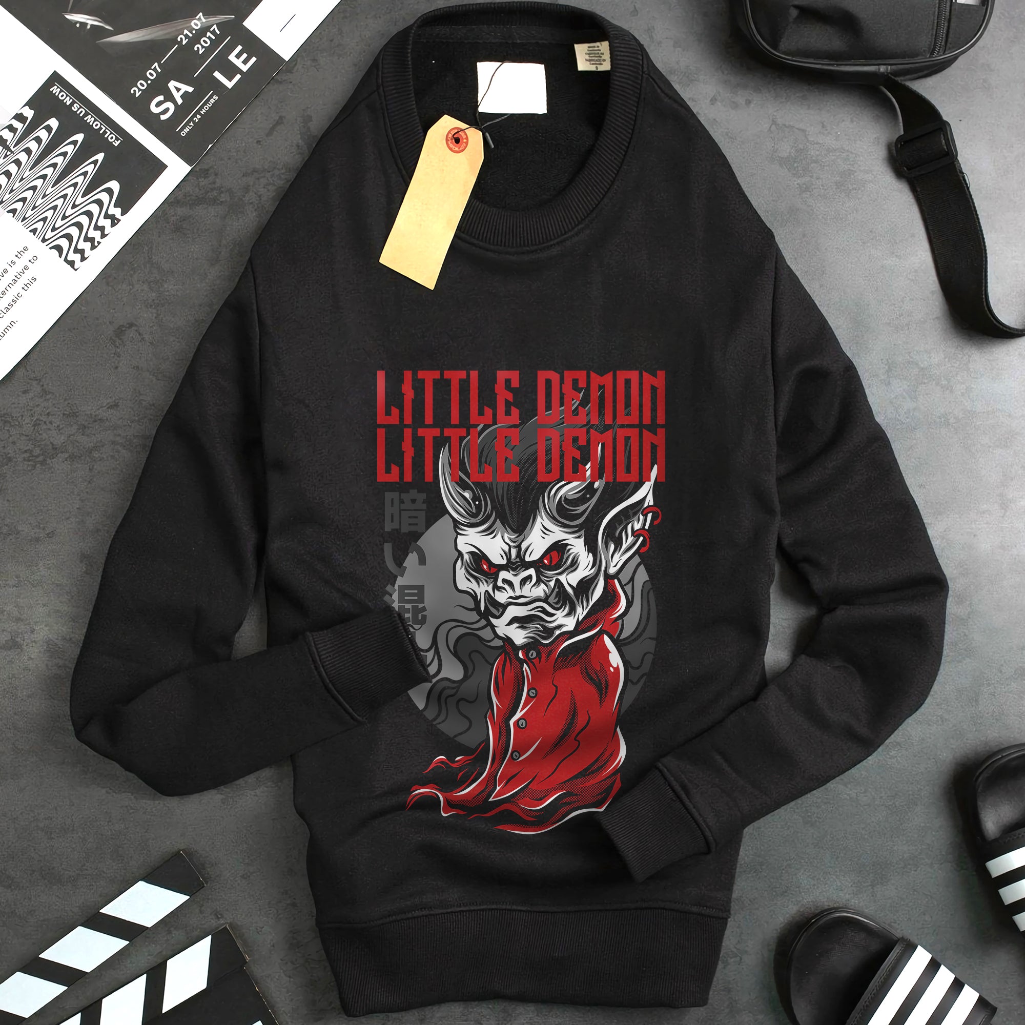 Youth Sweatshirt Little Demon