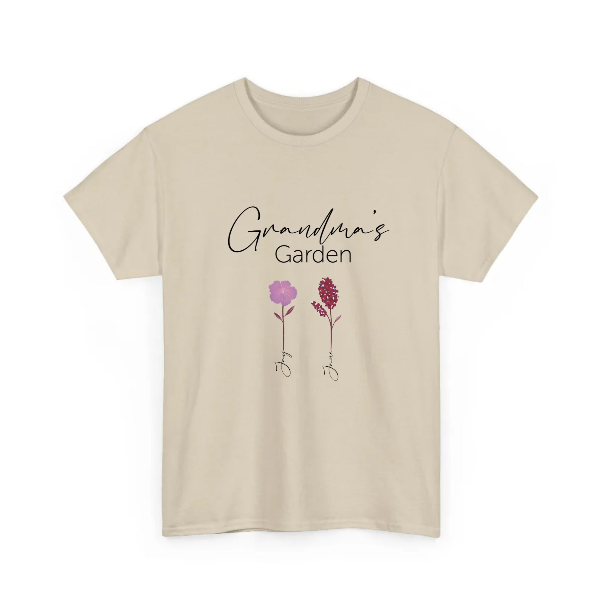 Personalized T-Shirt Grandma's Garden