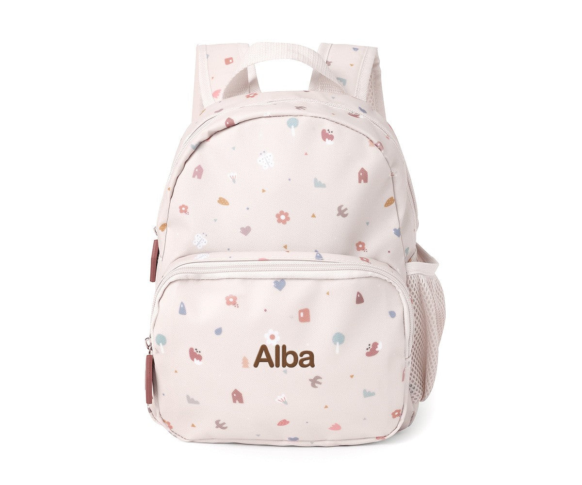 Sac à dos personnalisé pour maternelle à motif géométrique