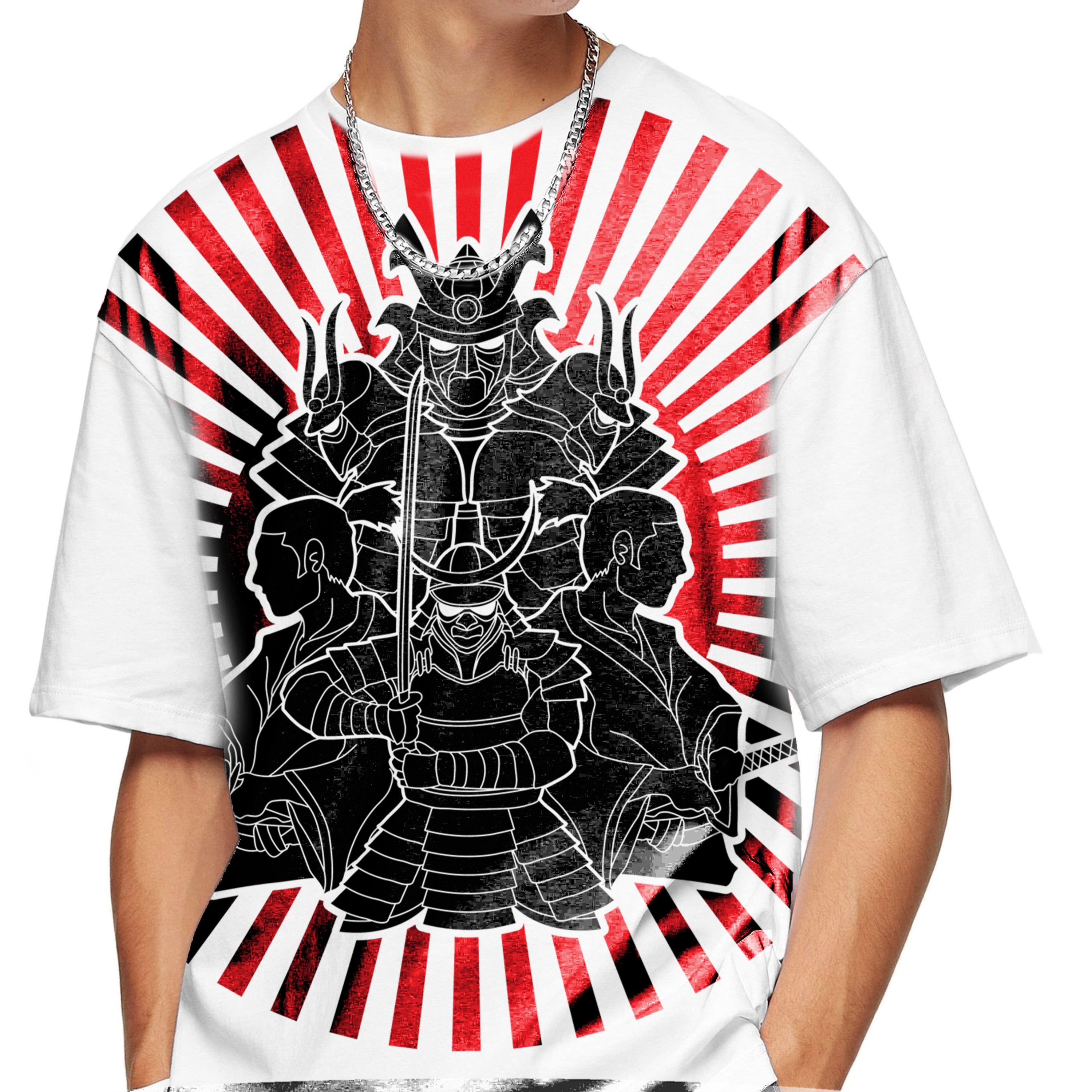 Oversize graphic T-shirt 6 Samurai Japan 2