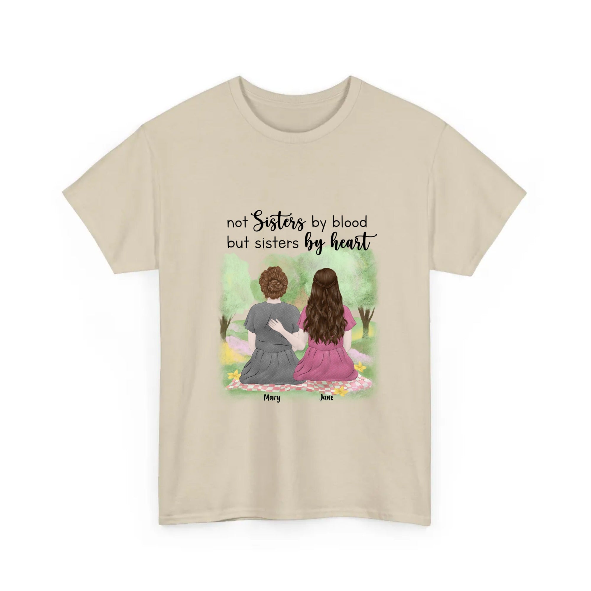 Personalized T-Shirt Sister By Heart