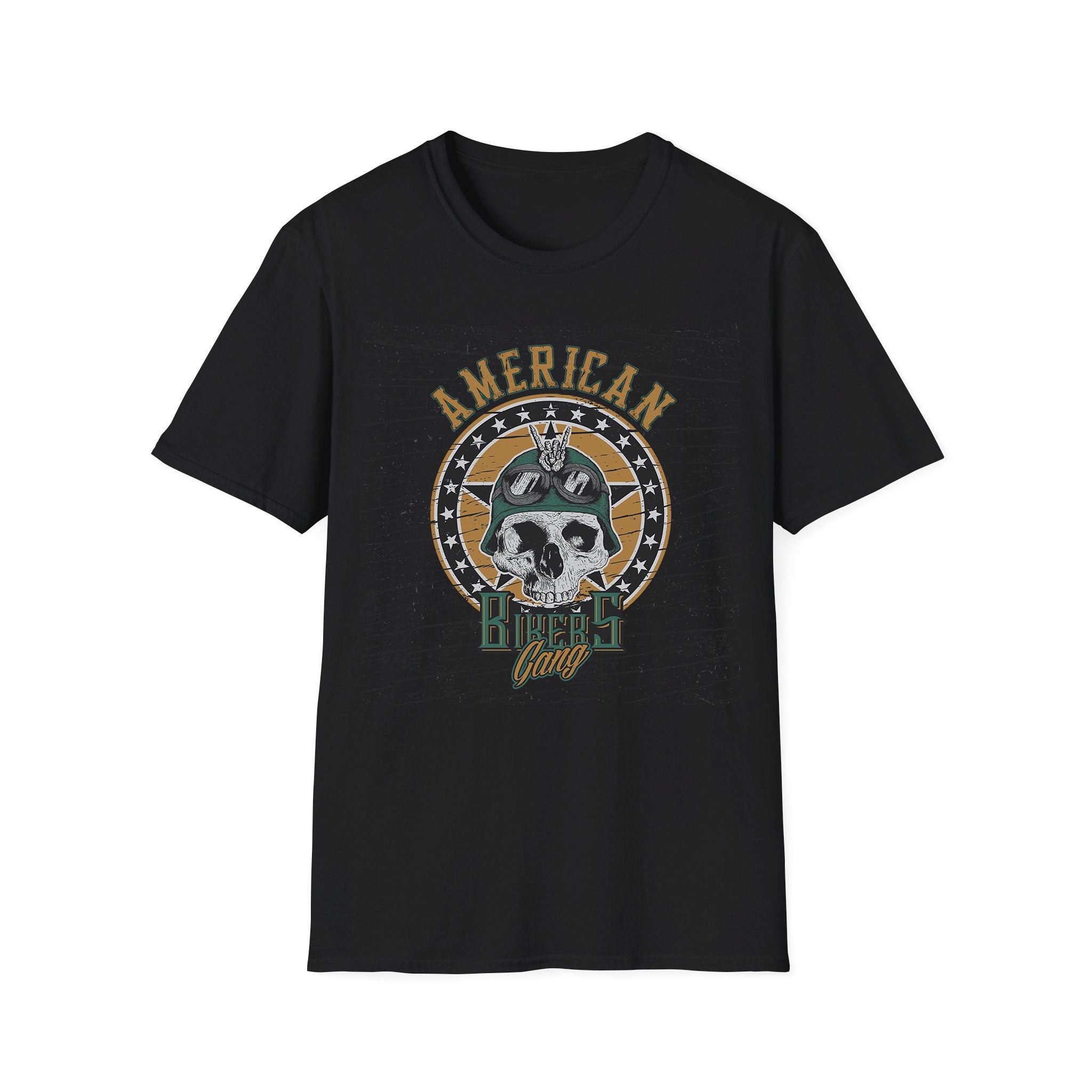 Motorcycle T-shirt American Bikers Gang