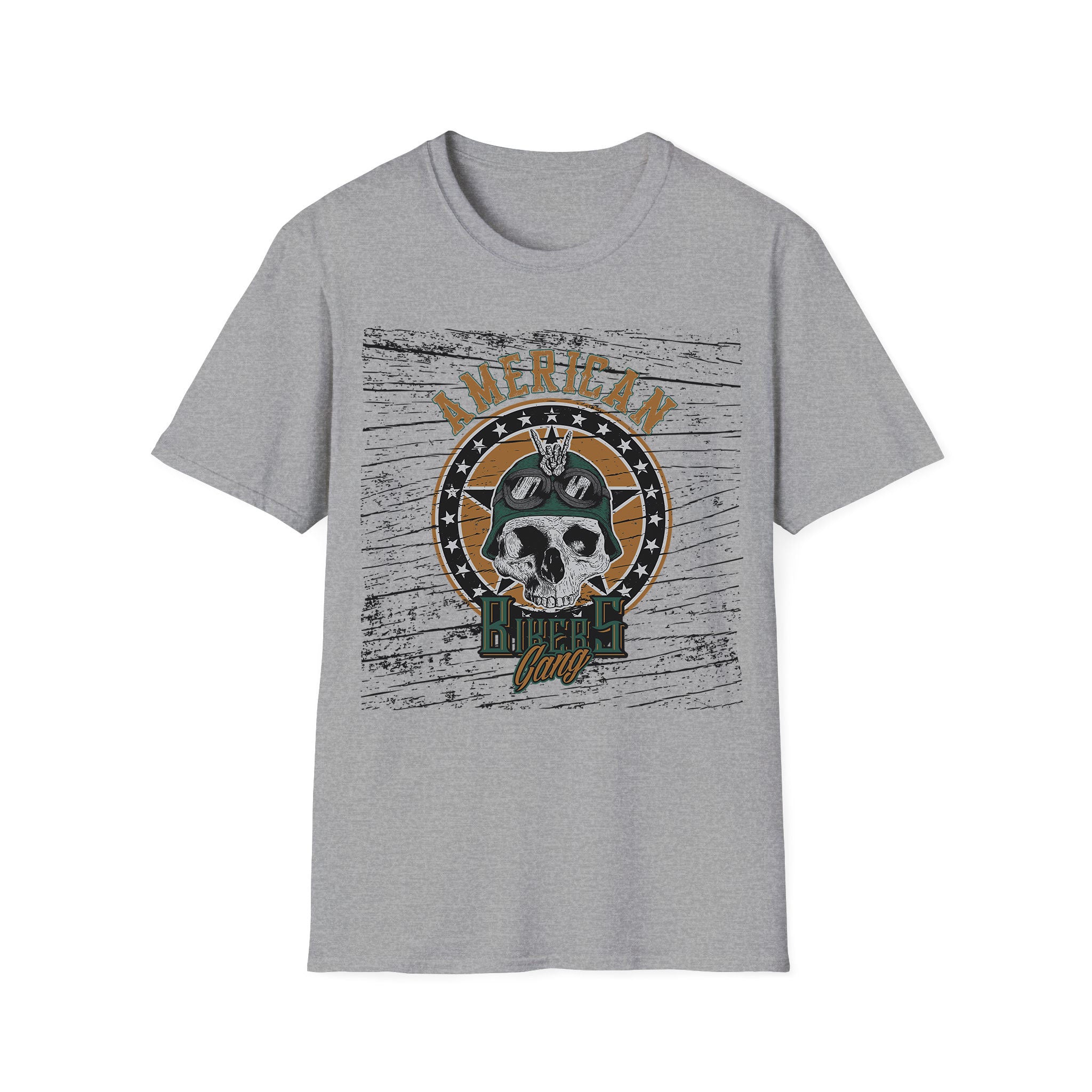 Motorcycle T-shirt American Bikers Gang