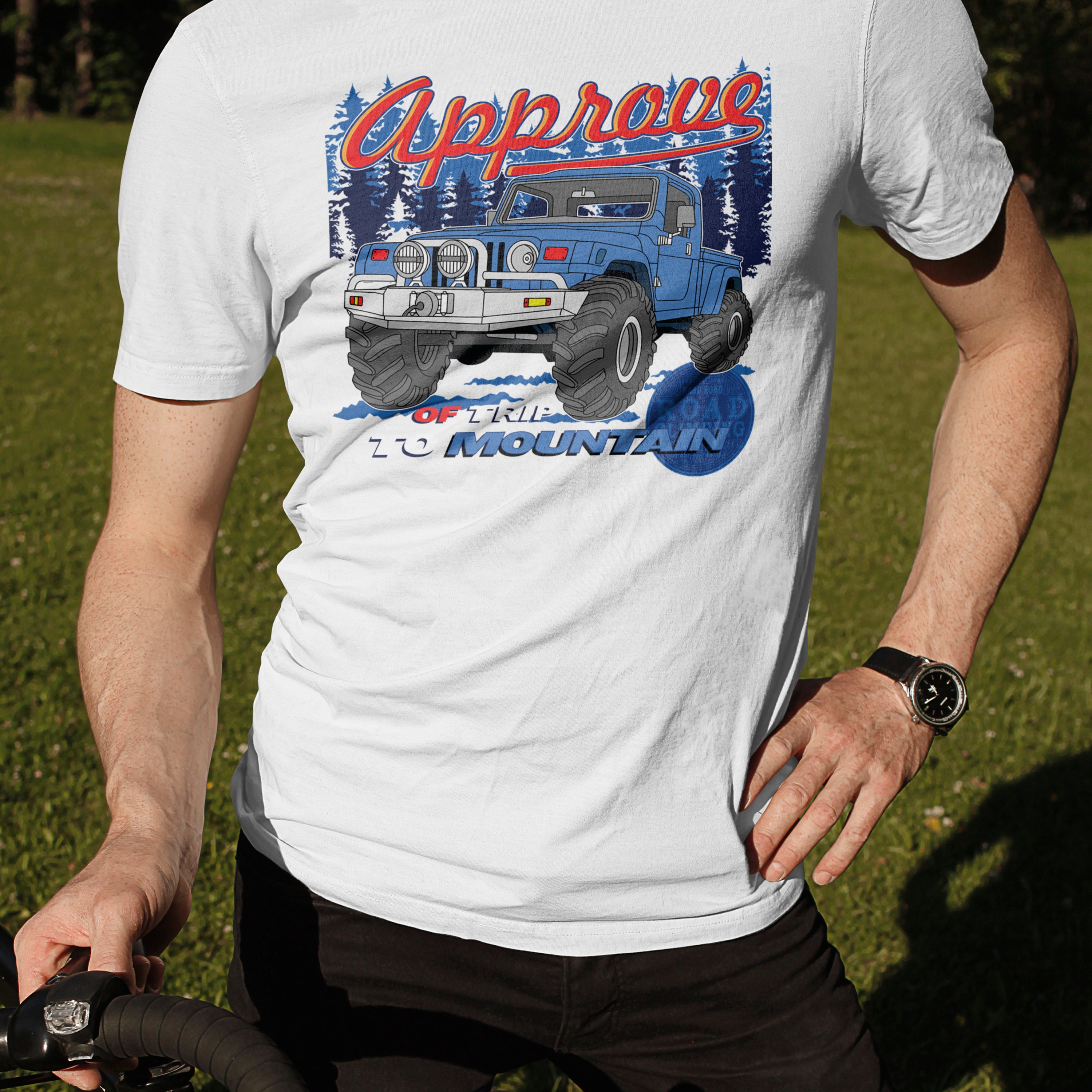 Racing-cars T-shirt Approve Mountain