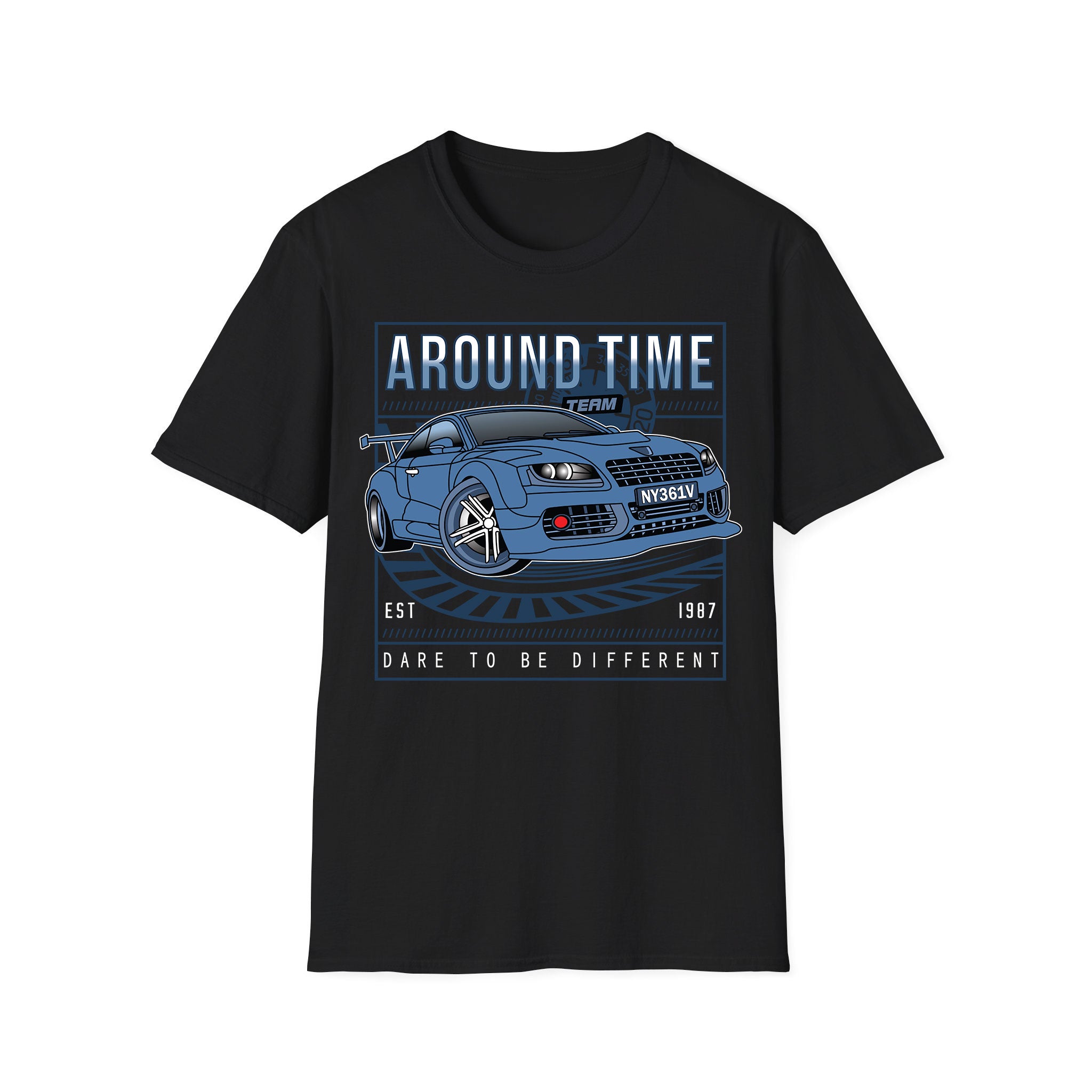 Racing-cars T-shirt Around TIme