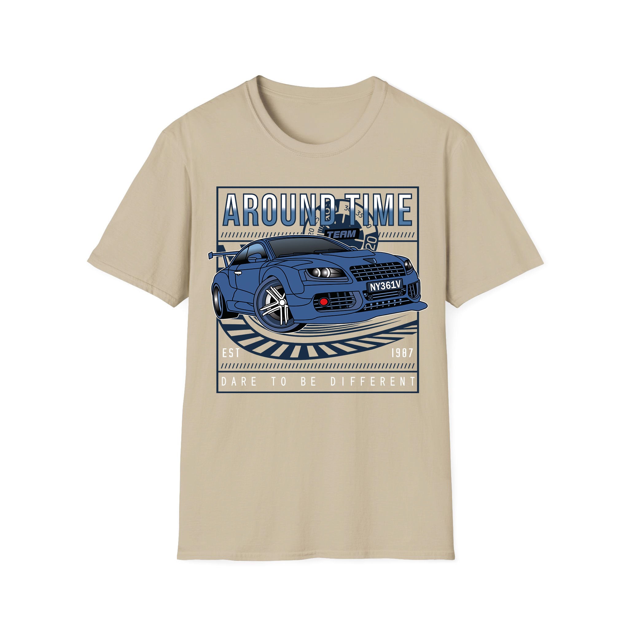 Racing-cars T-shirt Around TIme