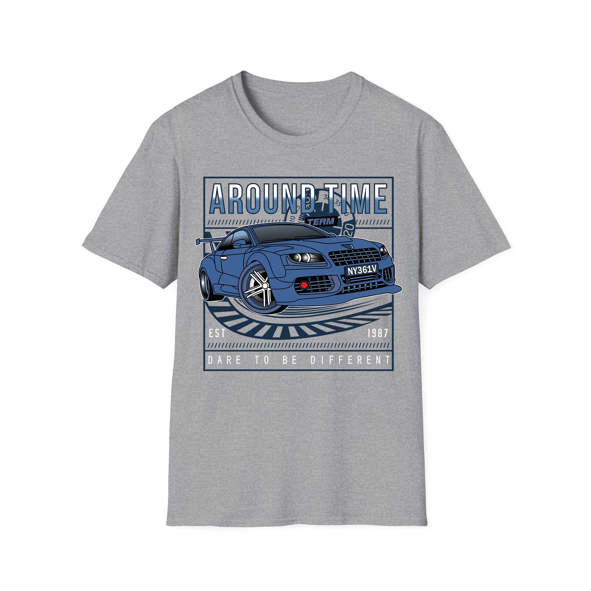 Racing-cars T-shirt Around TIme