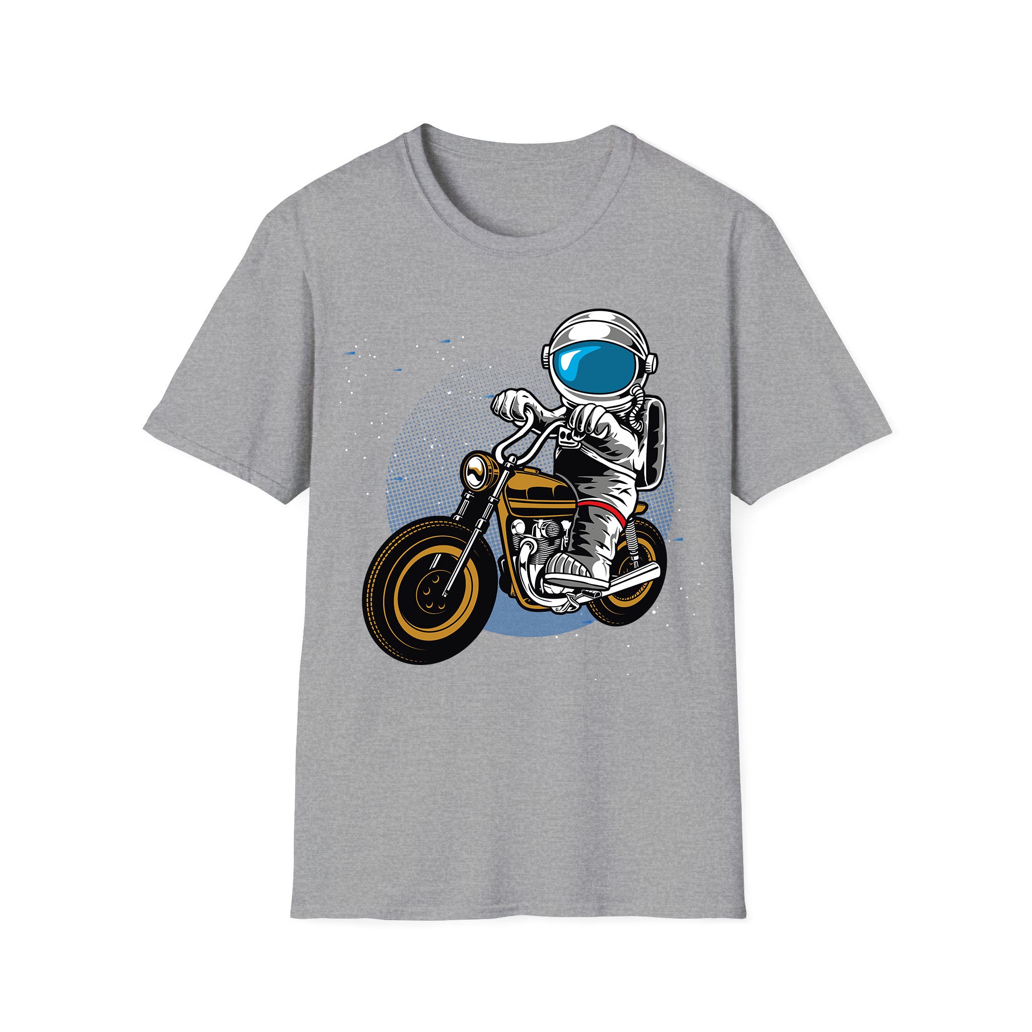 Motorcycle T-shirt Astronaut Motor