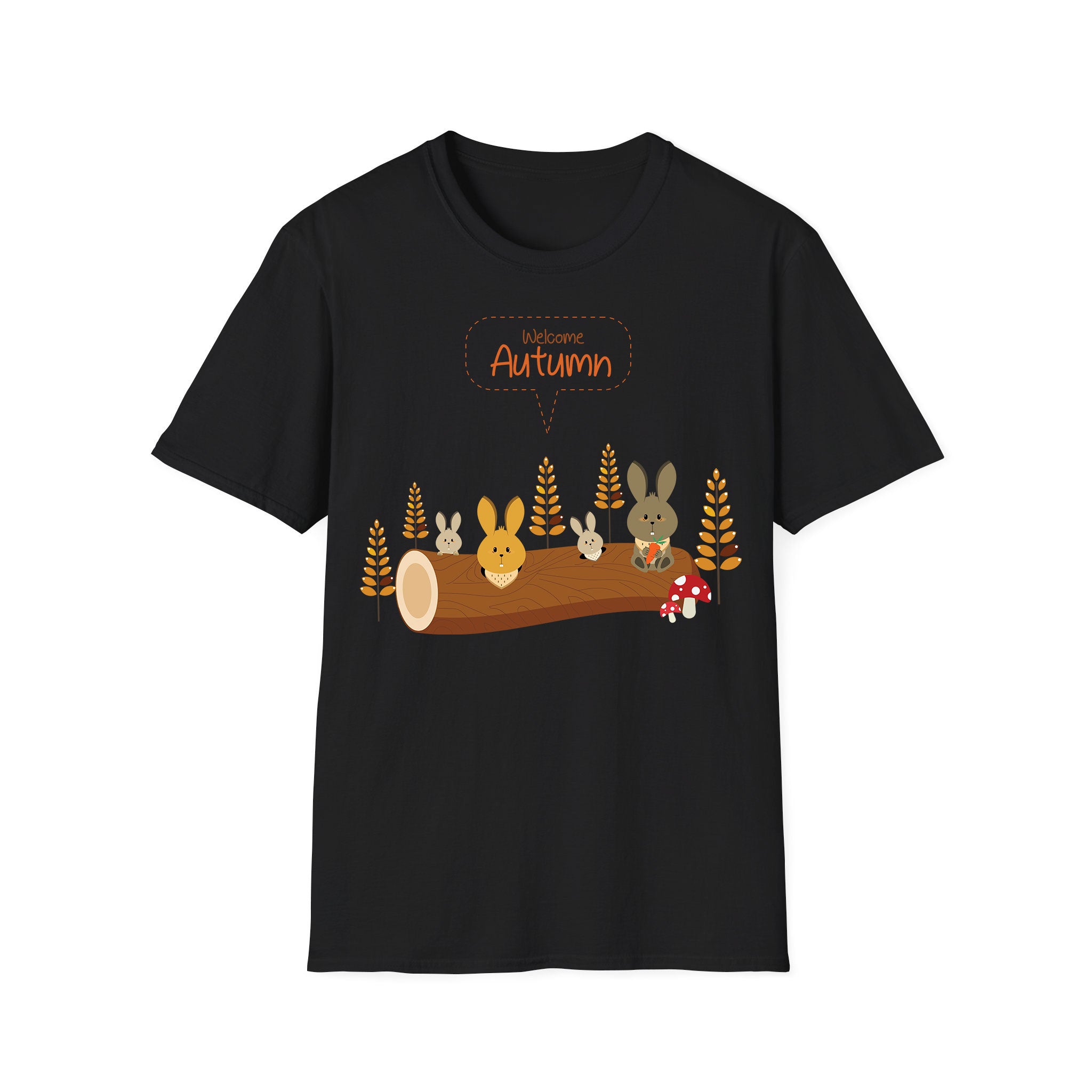 Autumn T-shirt Autumn Bunny Family