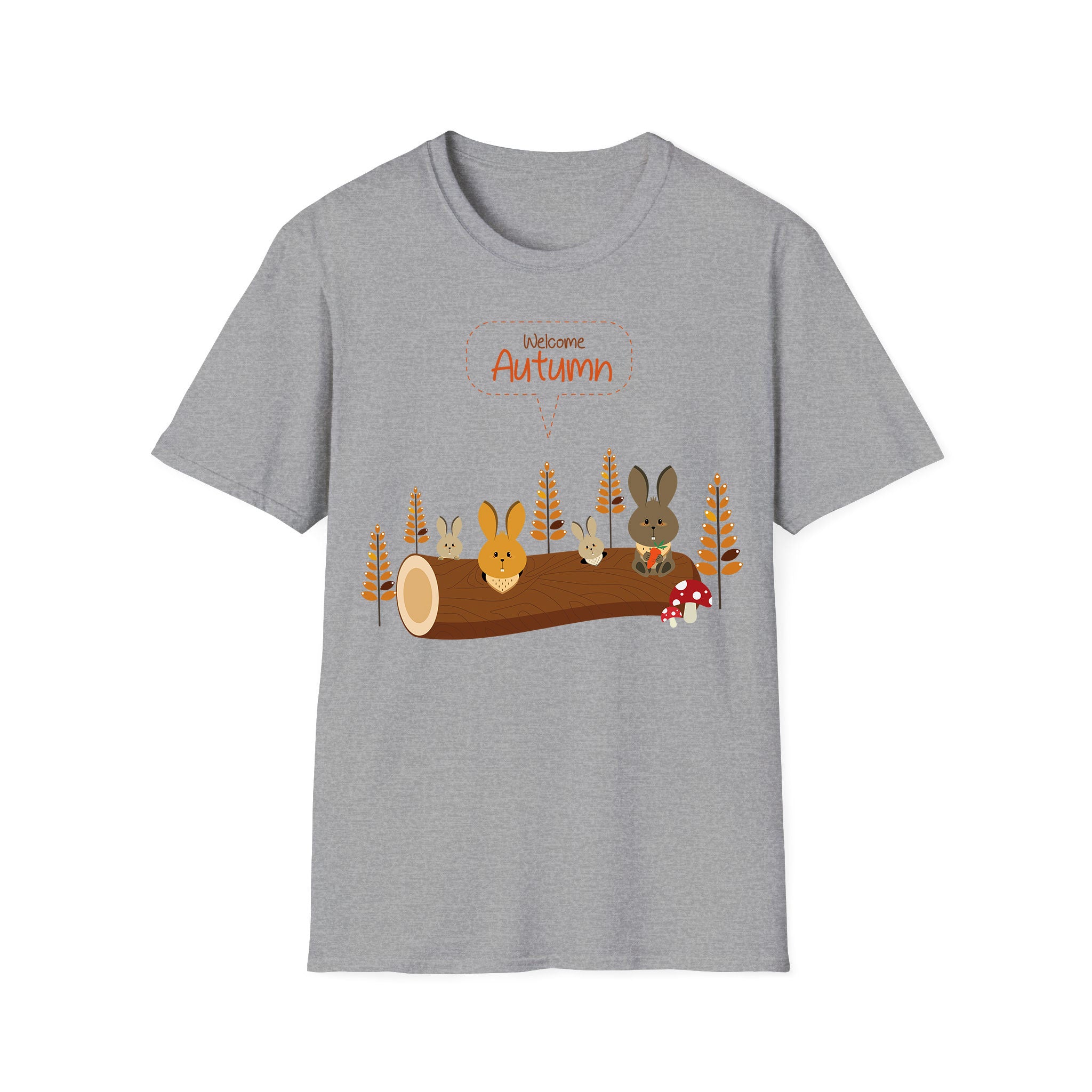 Autumn T-shirt Autumn Bunny Family