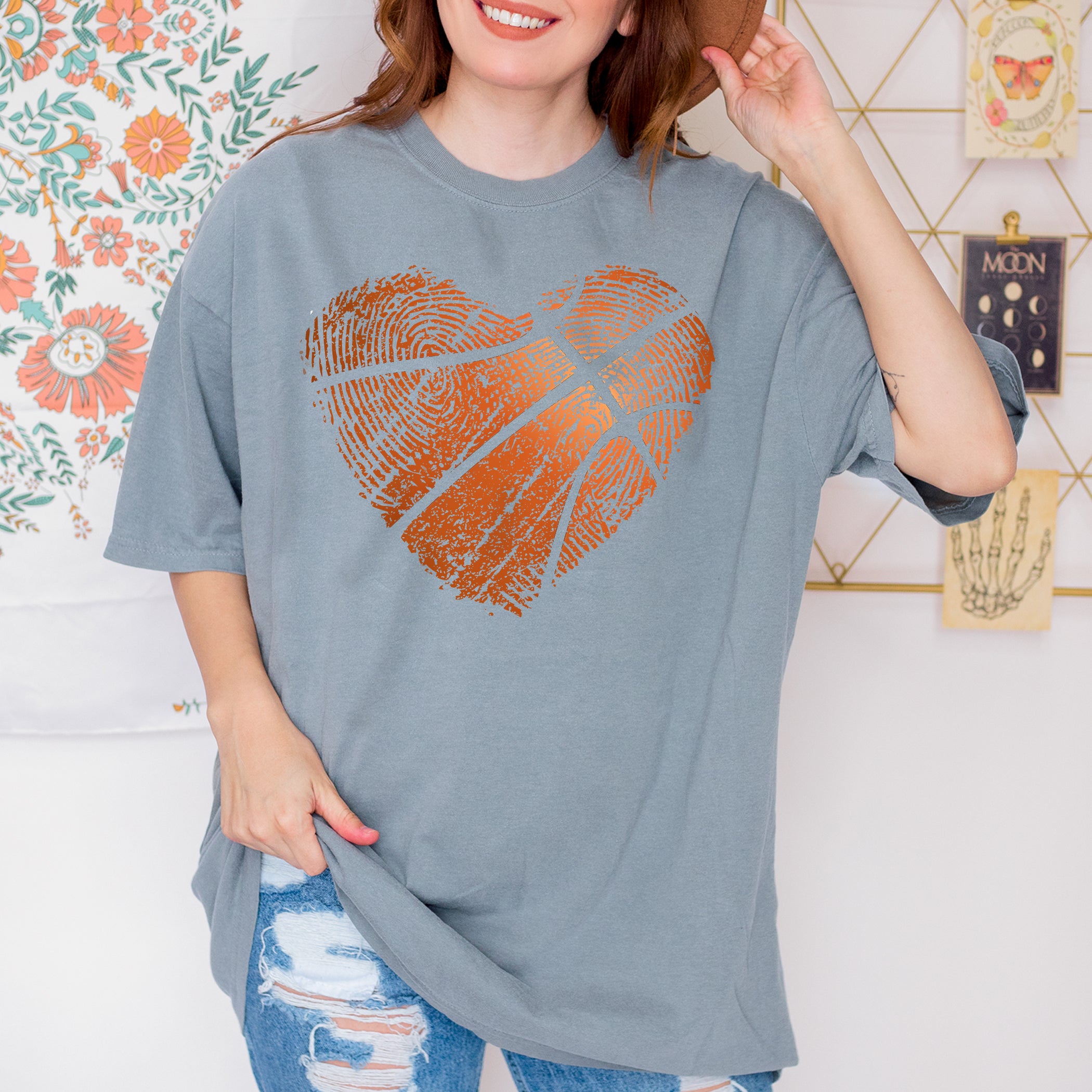 Basketball Heart T-Shirt