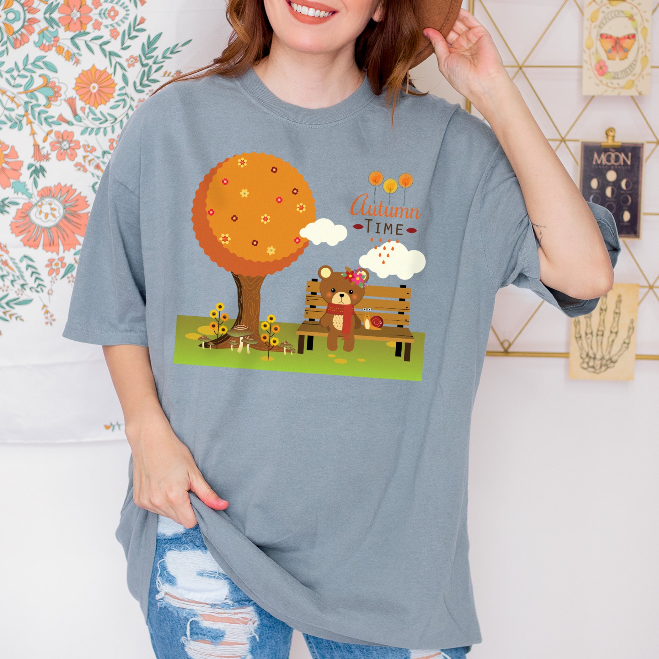 Autumn T-shirt Bear Autumn