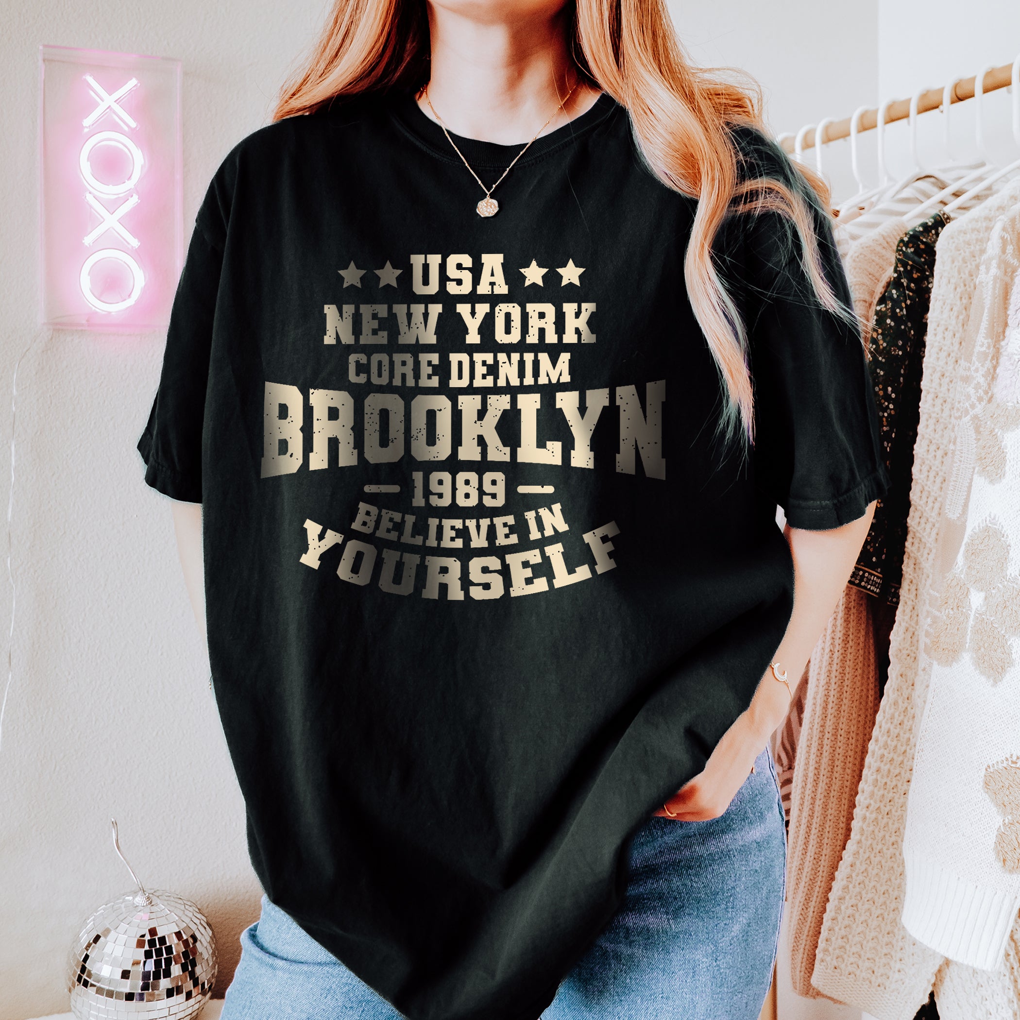 New York Unisex Tshirt Belive In Yourself