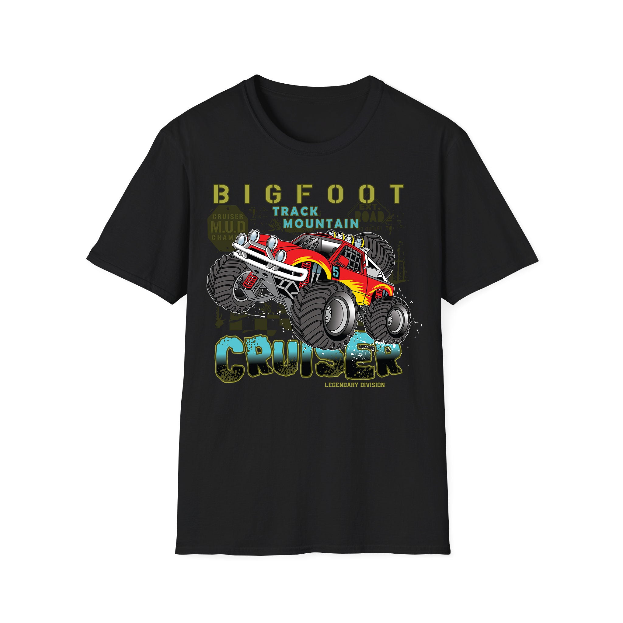 Racing-cars T-shirt Bigfoot Cruiser