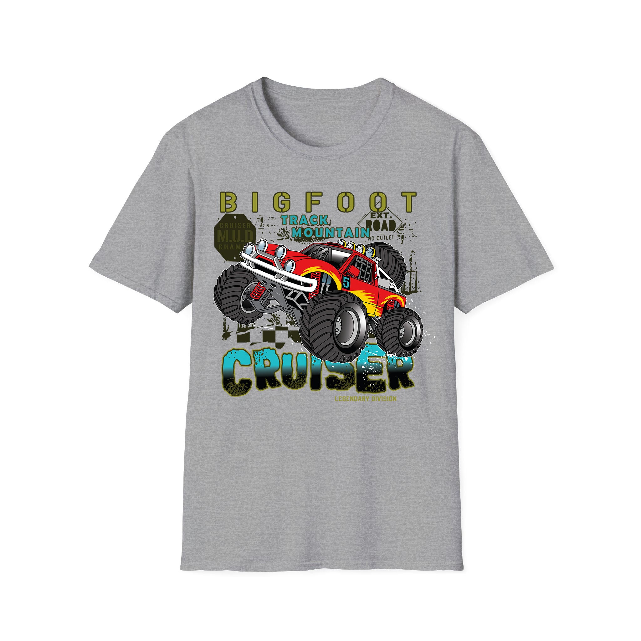 Racing-cars T-shirt Bigfoot Cruiser