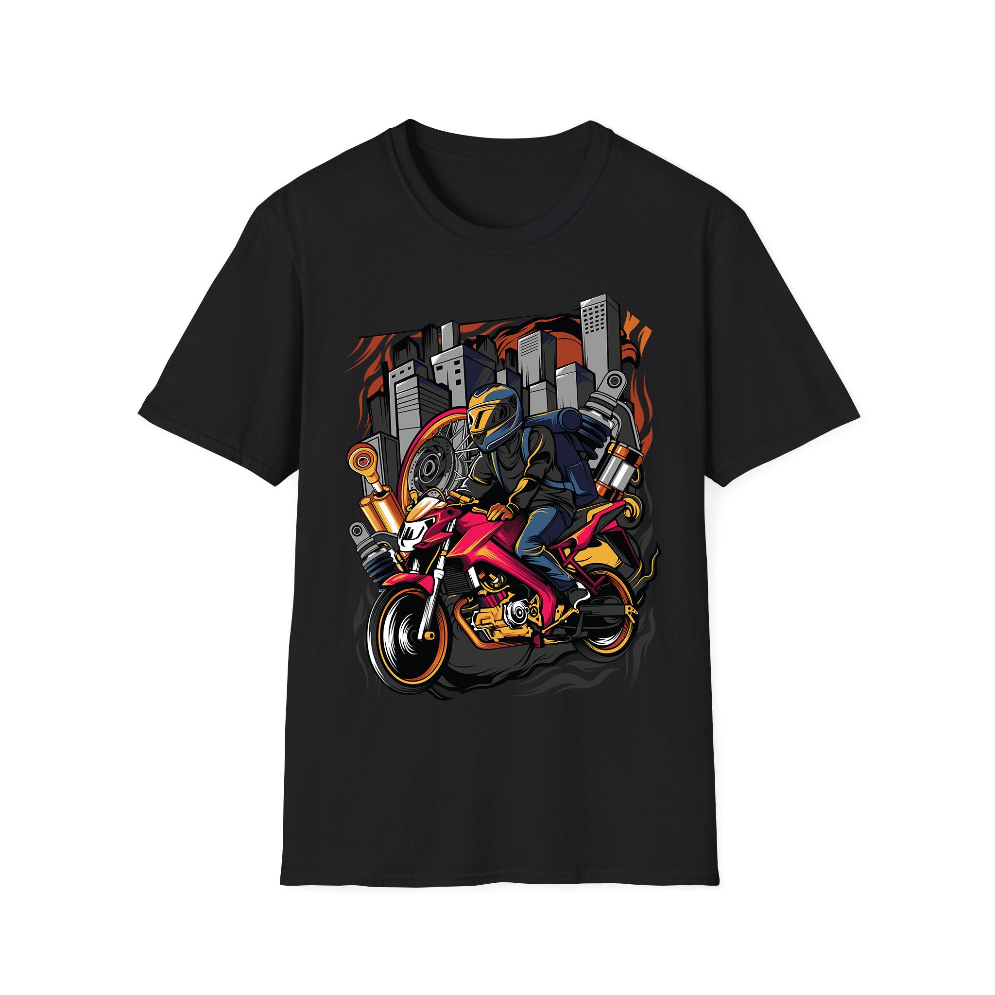 Motorcycle T-shirt Biker