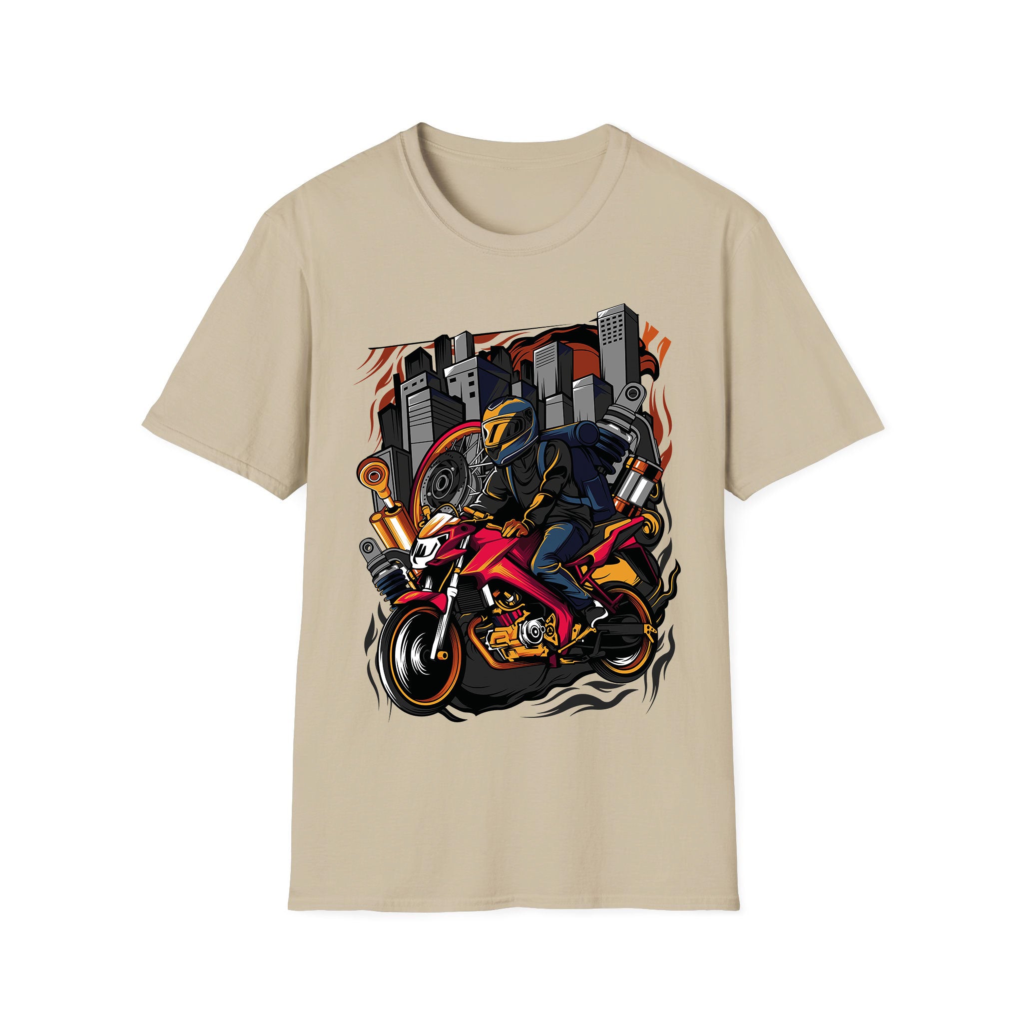 Motorcycle T-shirt Biker