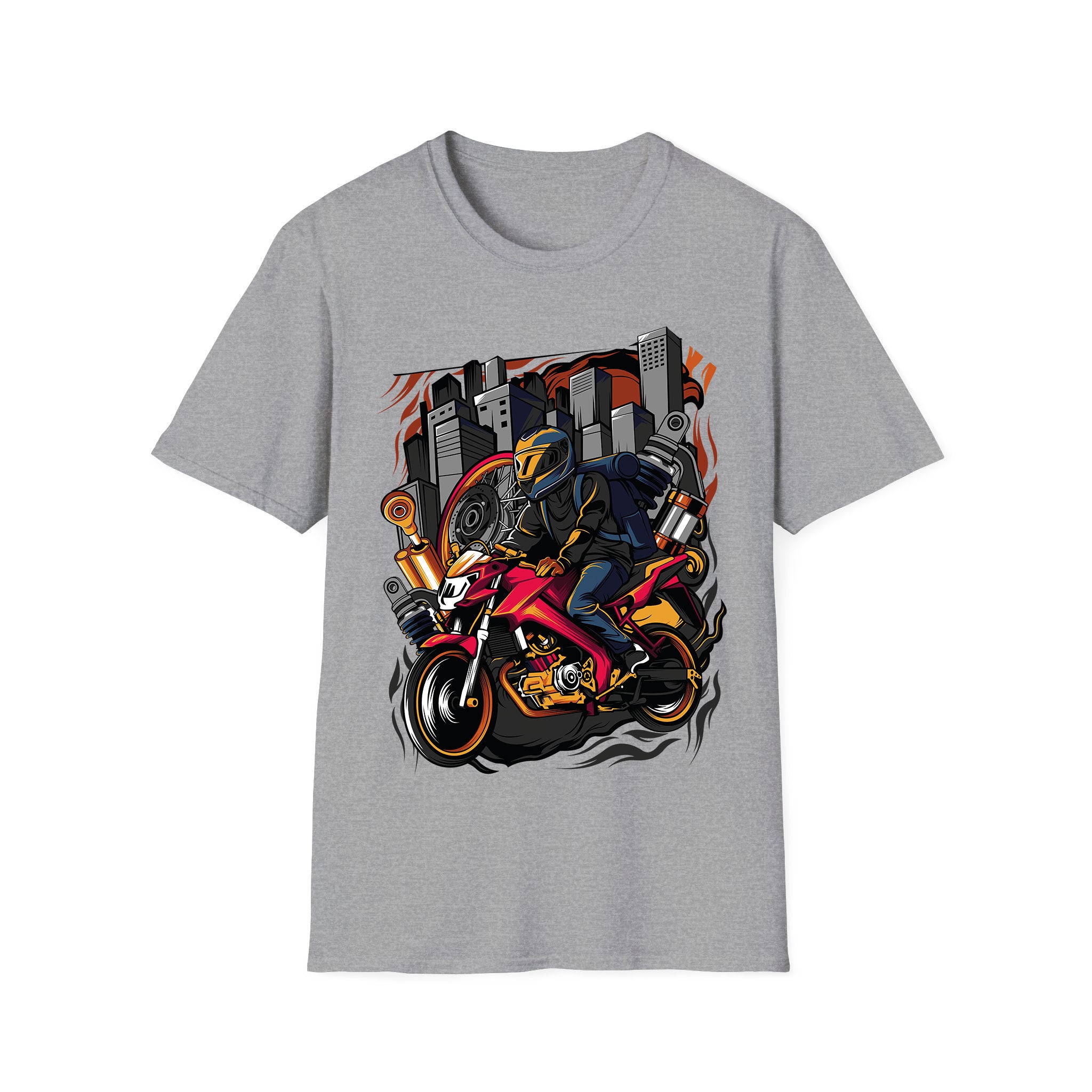 Motorcycle T-shirt Biker