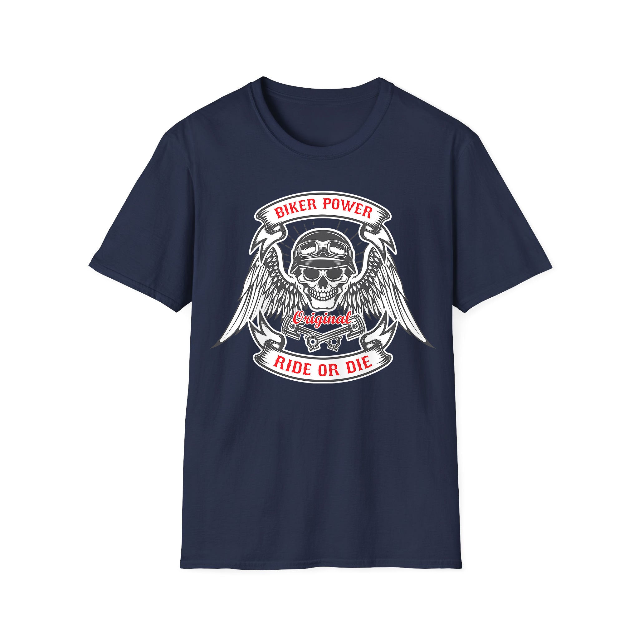 Motorcycle T-shirt Biker Power