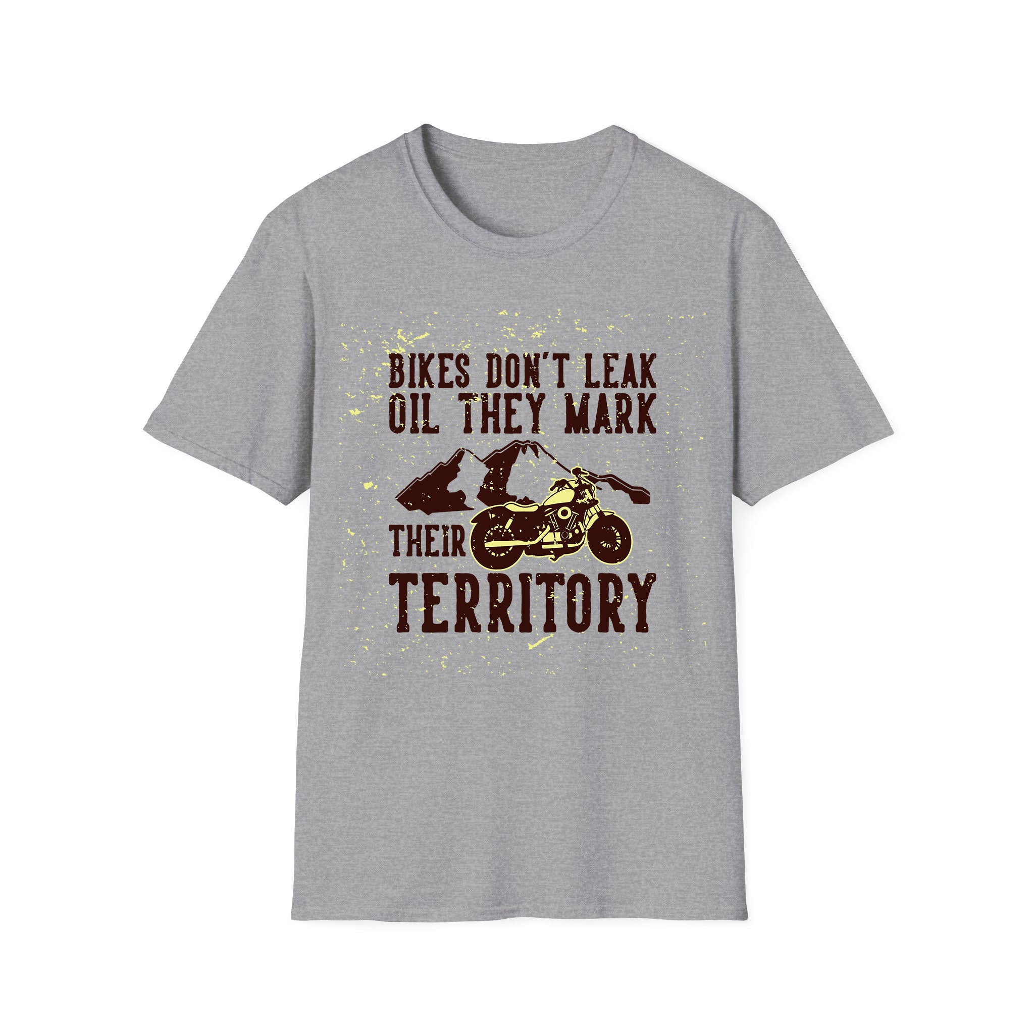 Motorcycle T-shirt Bikes Their Territory