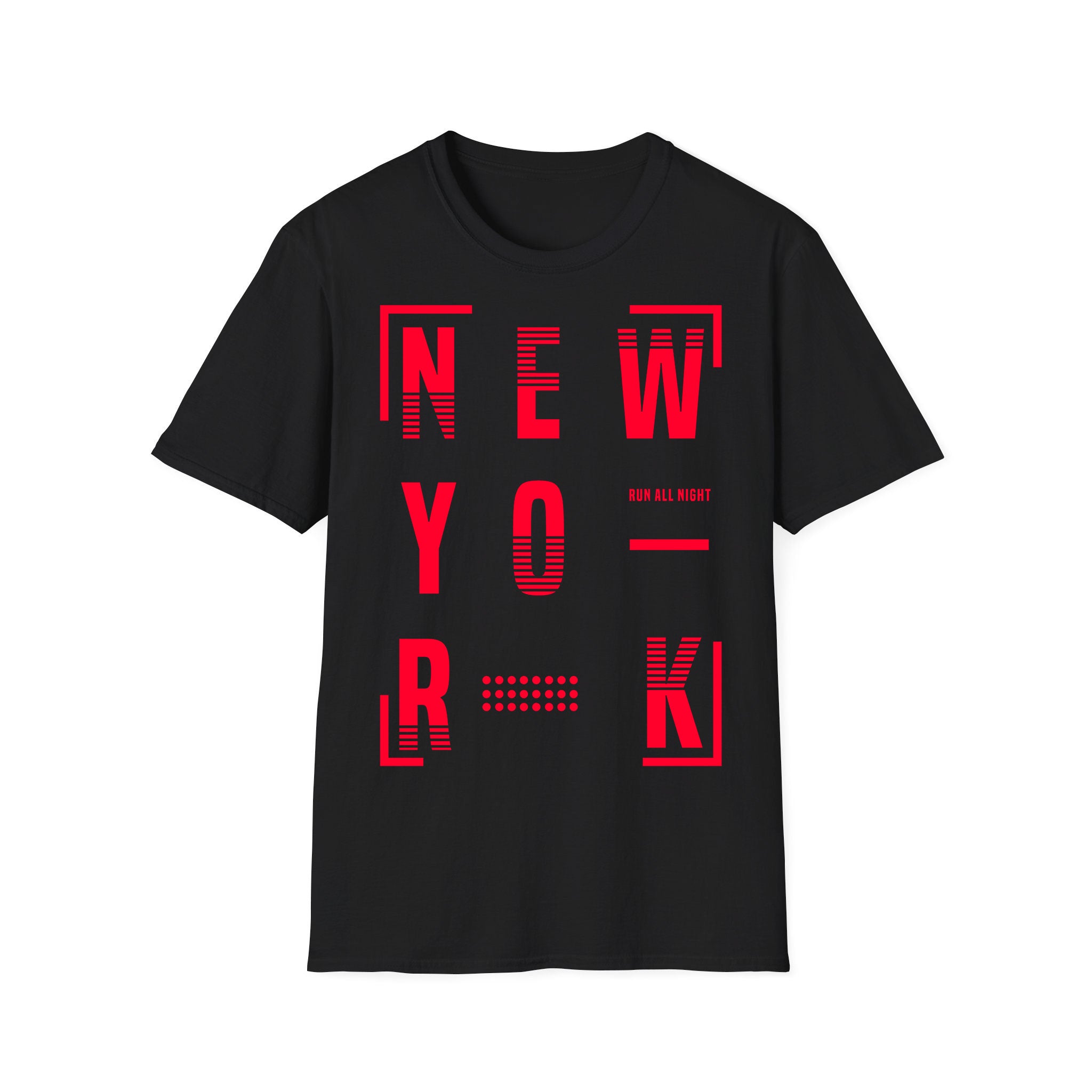 New York Unisex Tshirt NY Run All Night