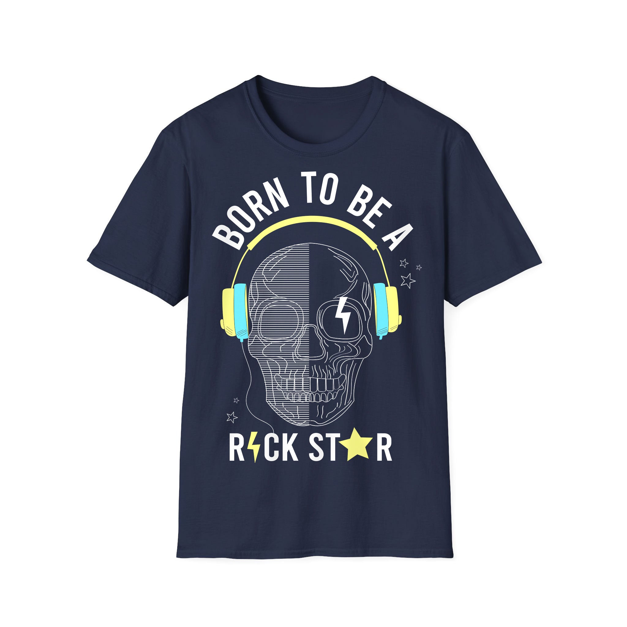 Music unisex T-shirt Born To Be A Rock Star