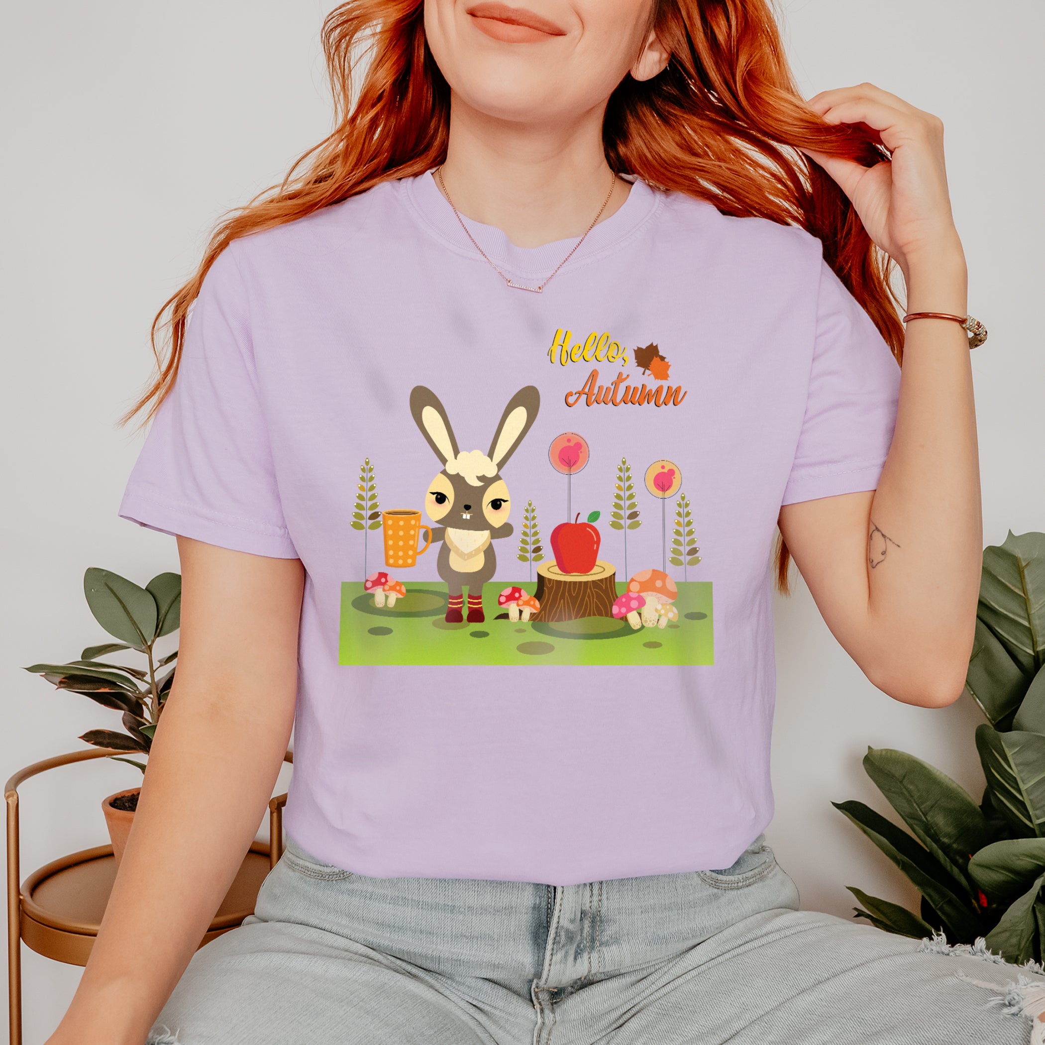 Autumn T-shirt Bunny Autumn