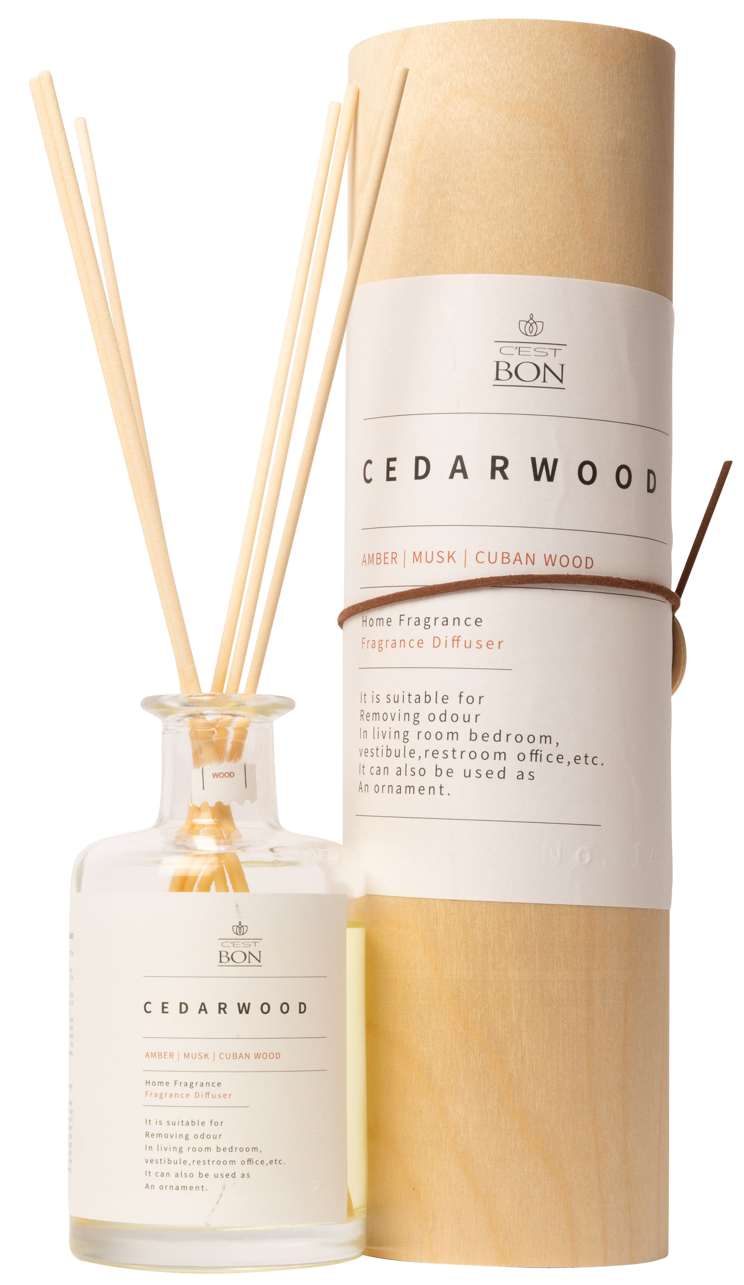 Diffuseur d’ambiance personnalisable 200 ml Parfum Bois de Cèdre