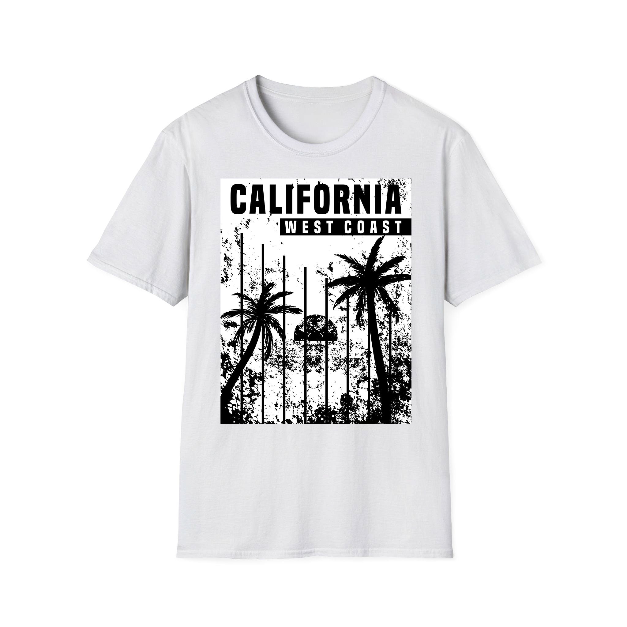 Áo thun unisex mùa hè California West Coast