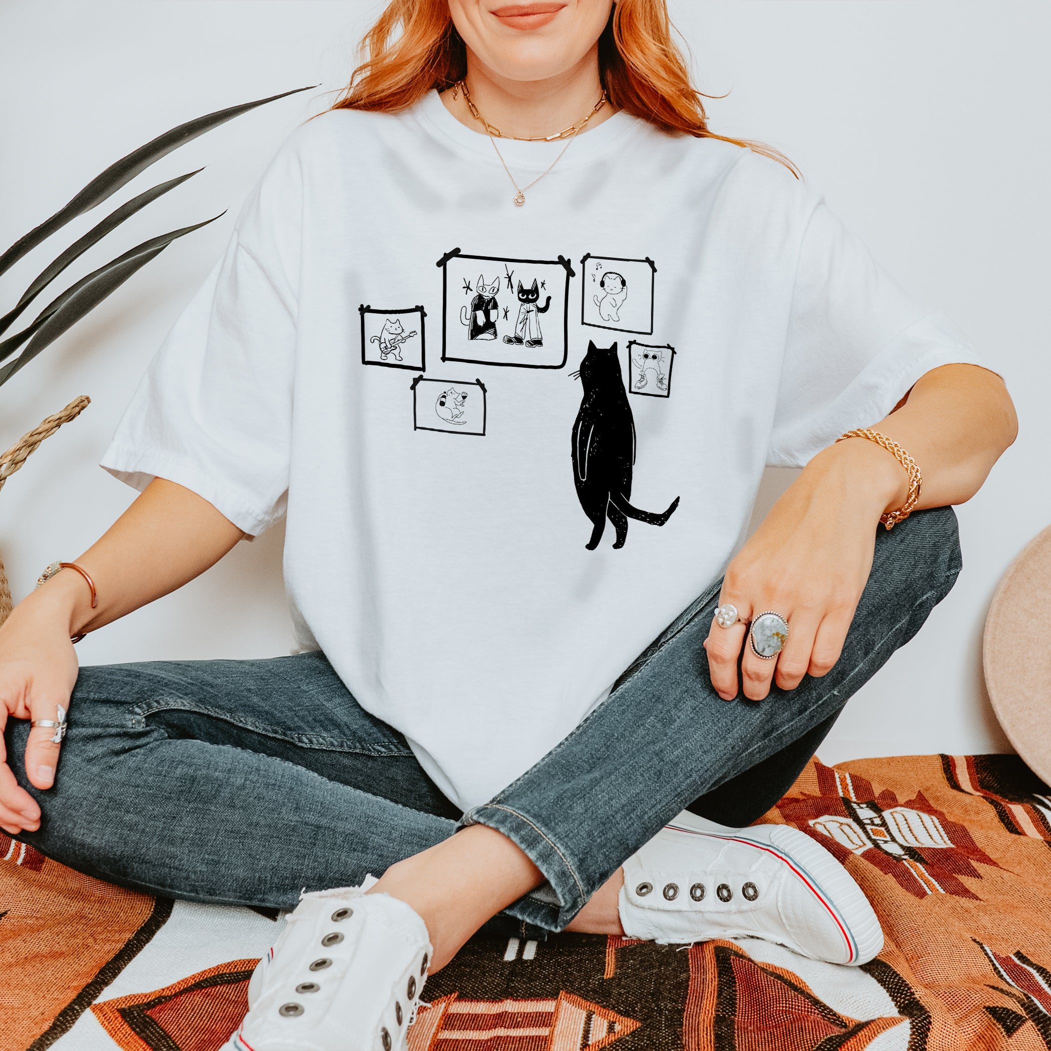 T-shirt amoureux des chats Galerie des chats