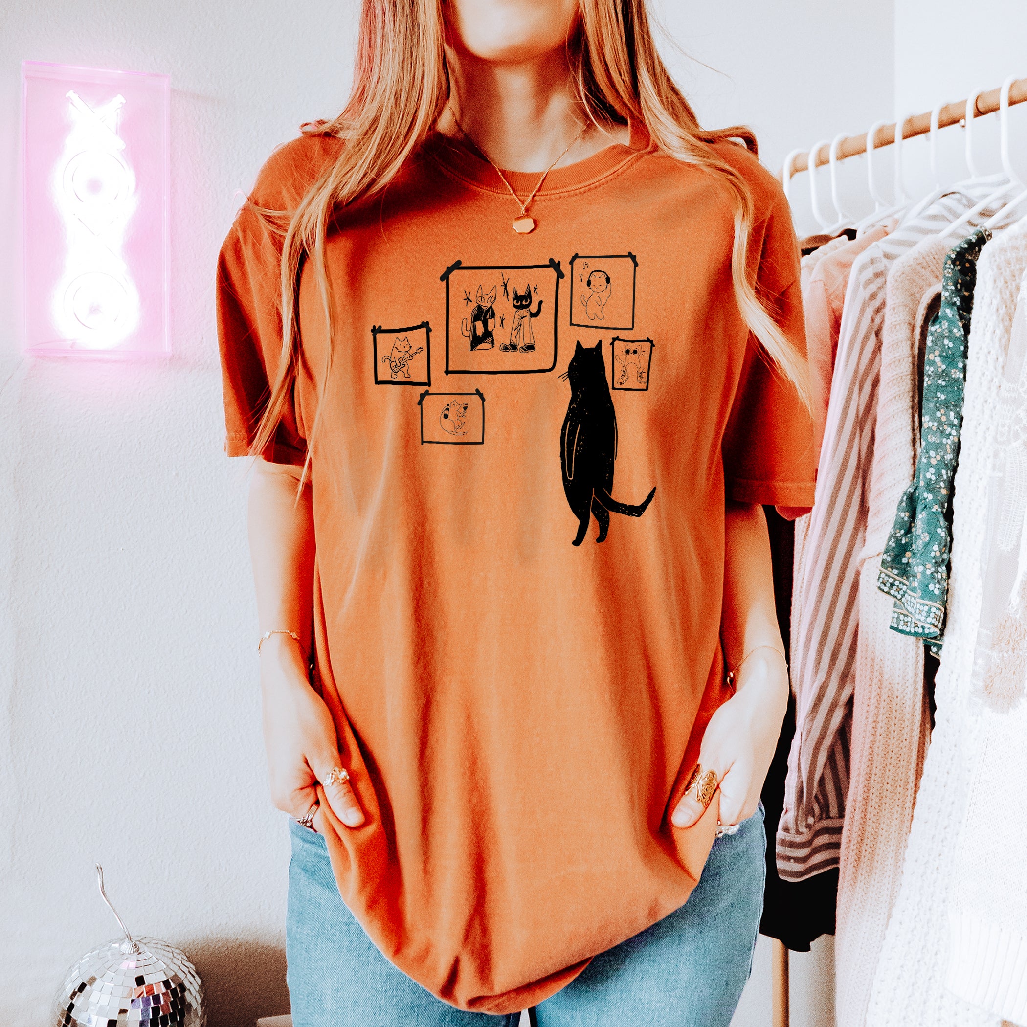 T-shirt amoureux des chats Galerie des chats