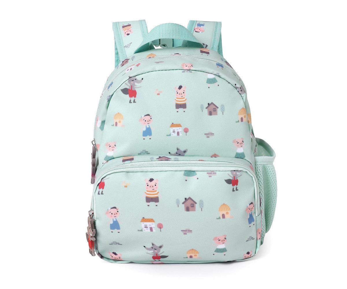 Sac à dos personnalisé pour la maternelle Les Trois Petits Cochons