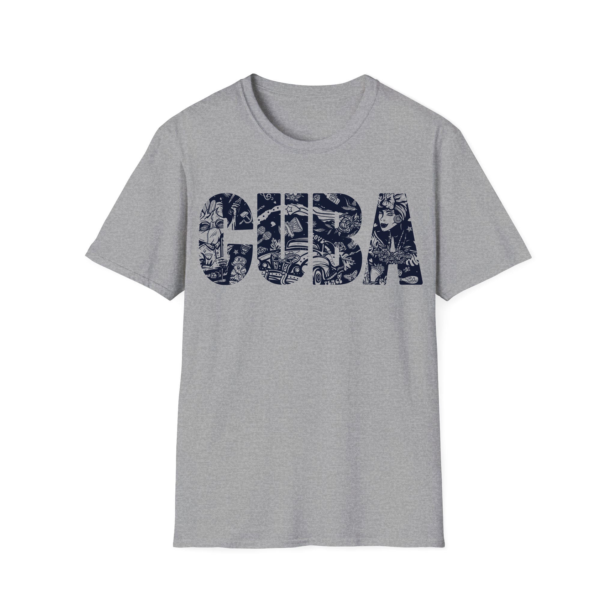 Music unisex T-shirt Cuba