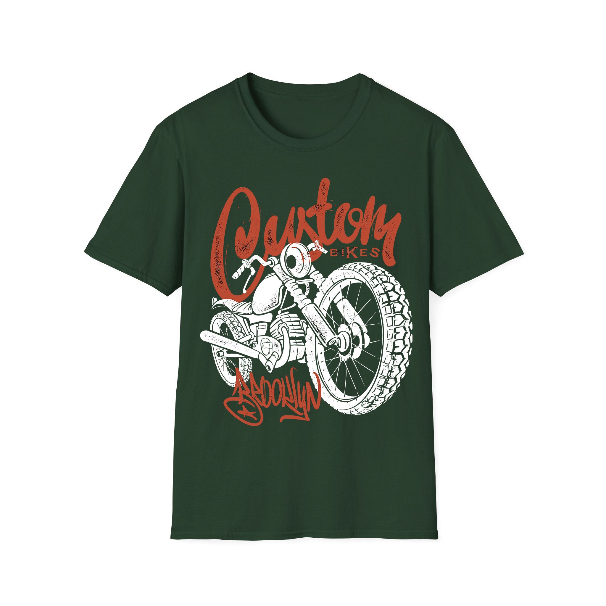 Motorcycle T-shirt Custom Bikes Brooklyn