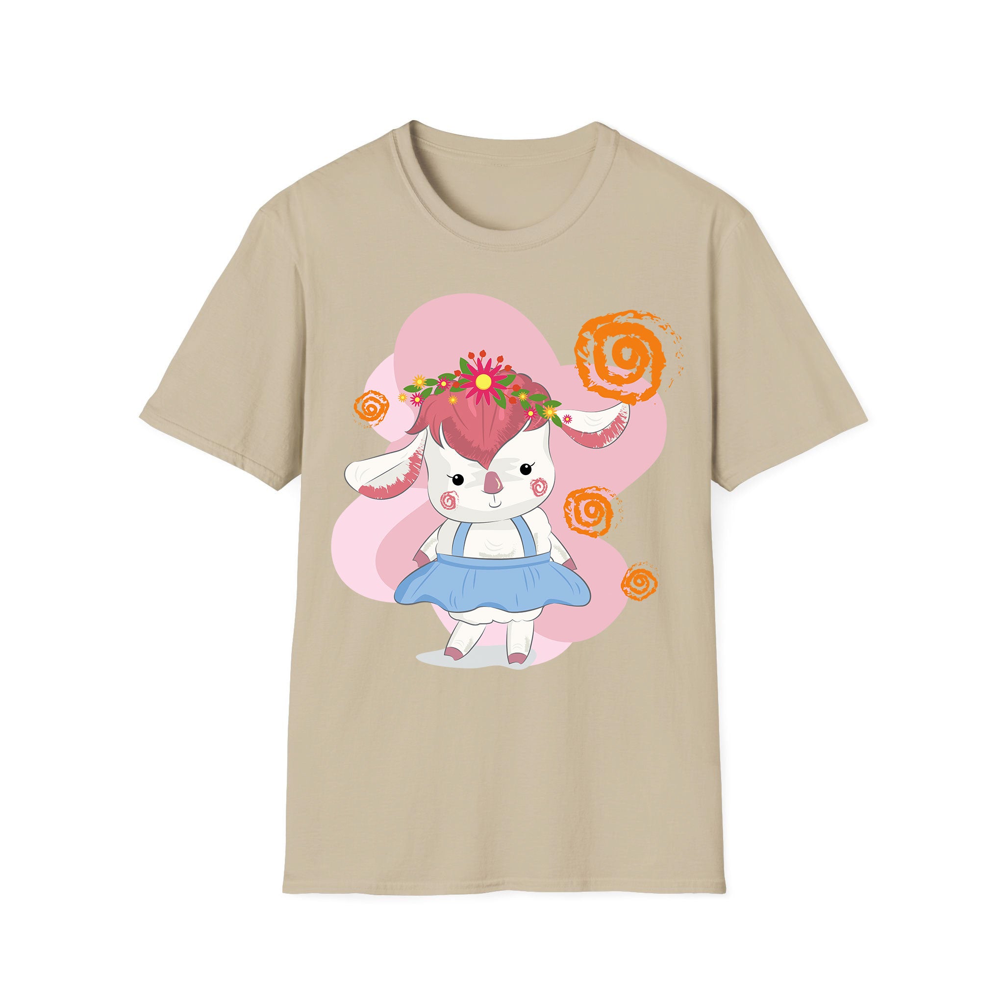 Autumn T-shirt Cute Baby Sheep Girl