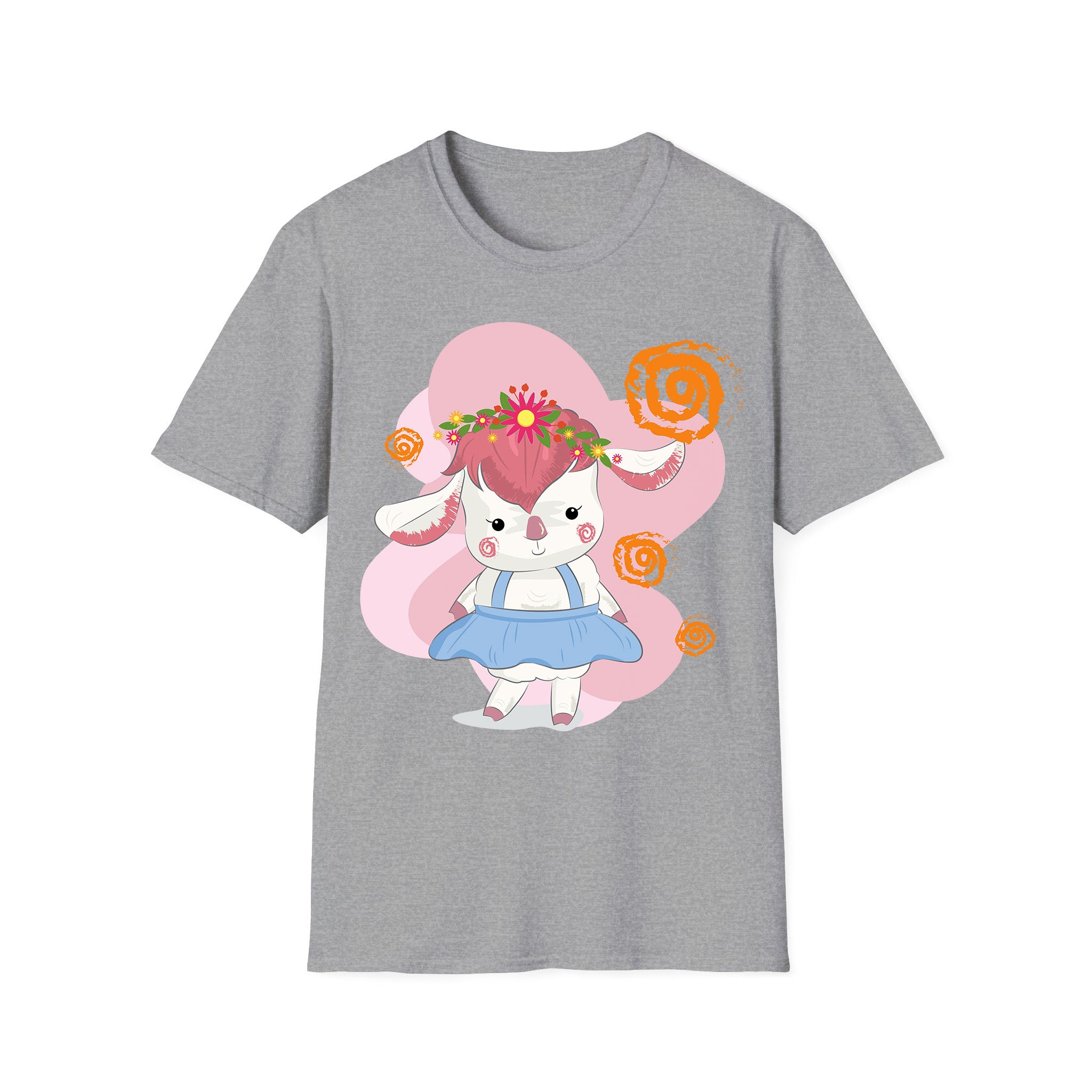 Autumn T-shirt Cute Baby Sheep Girl