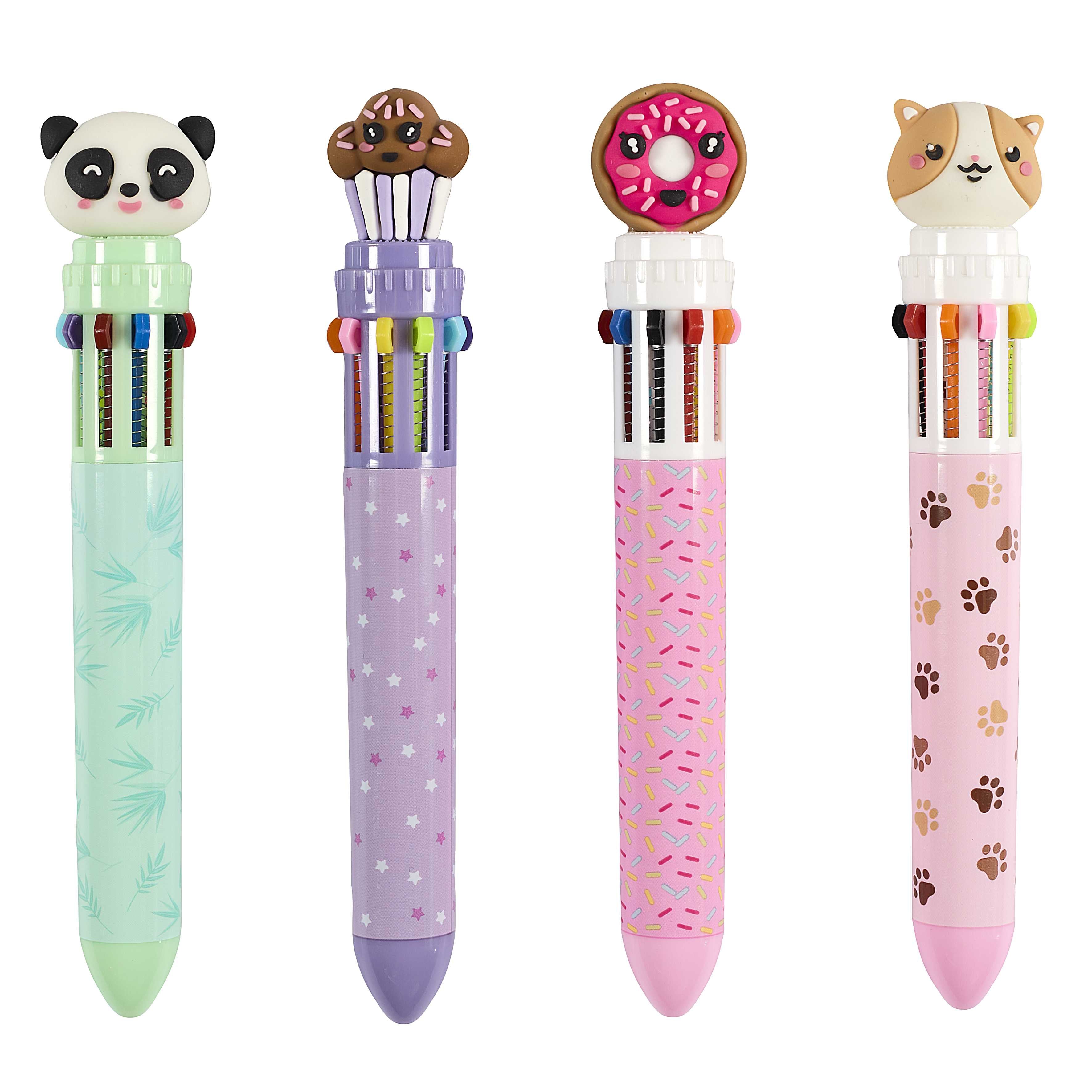 Stylo Funny Kawaii 10 Couleurs