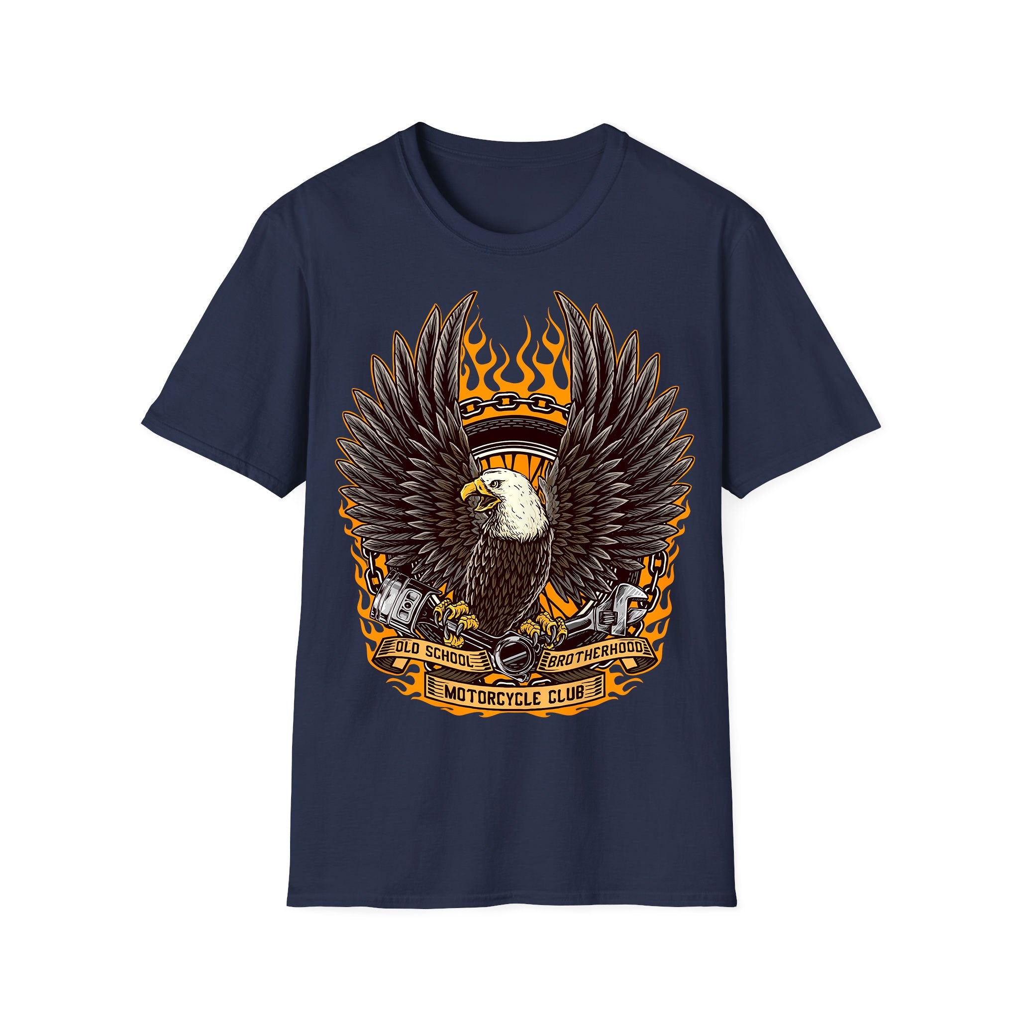 Motorcycle T-shirt Eagles Motorcycle