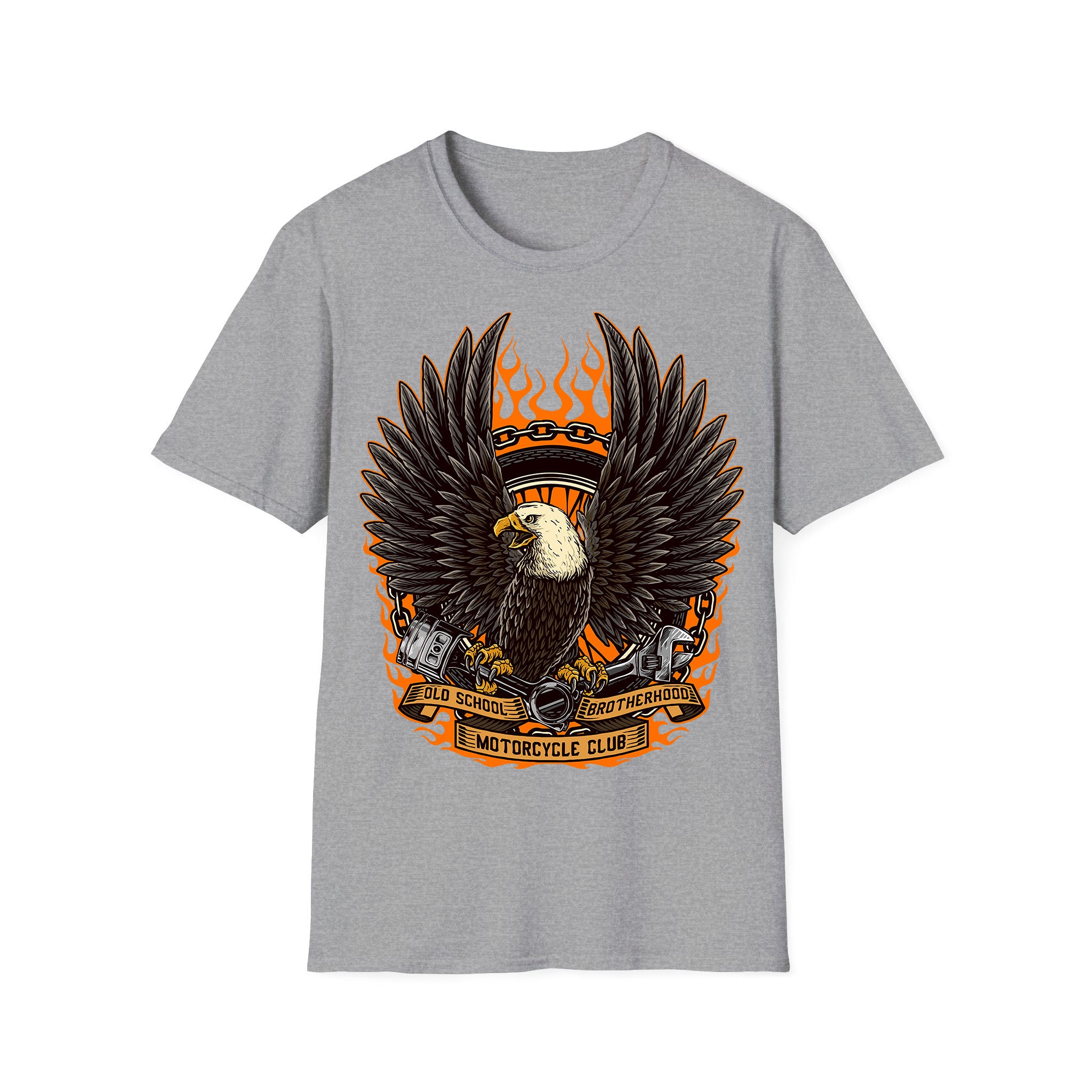 Motorcycle T-shirt Eagles Motorcycle