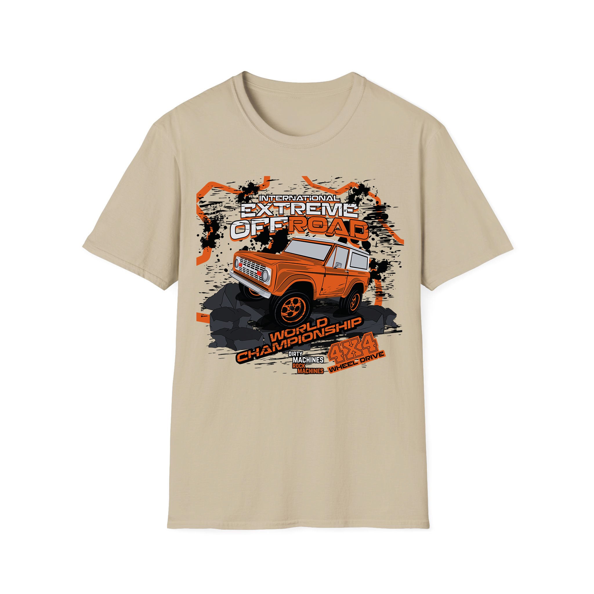 Racing-cars T-shirt Extreme Offroad